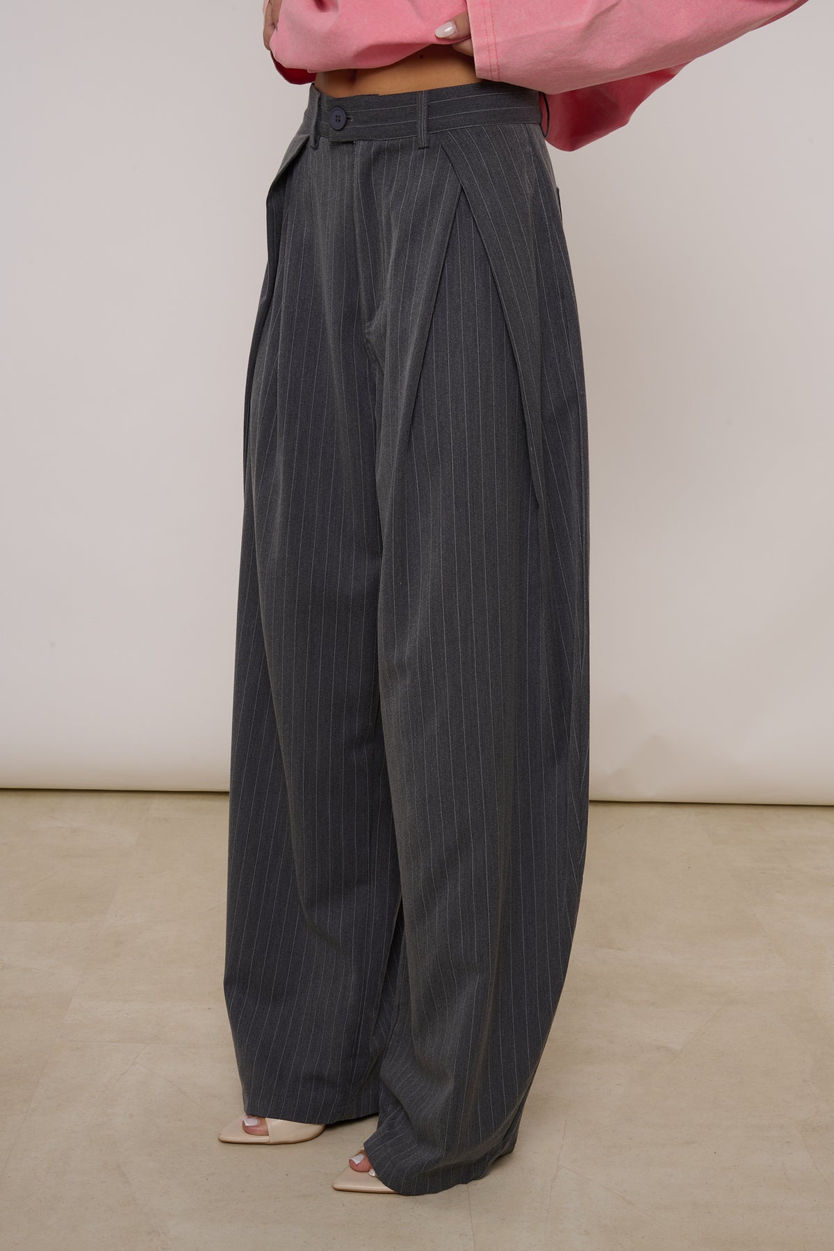 Pantalone ‘BALLON GESSATO’ Grigio