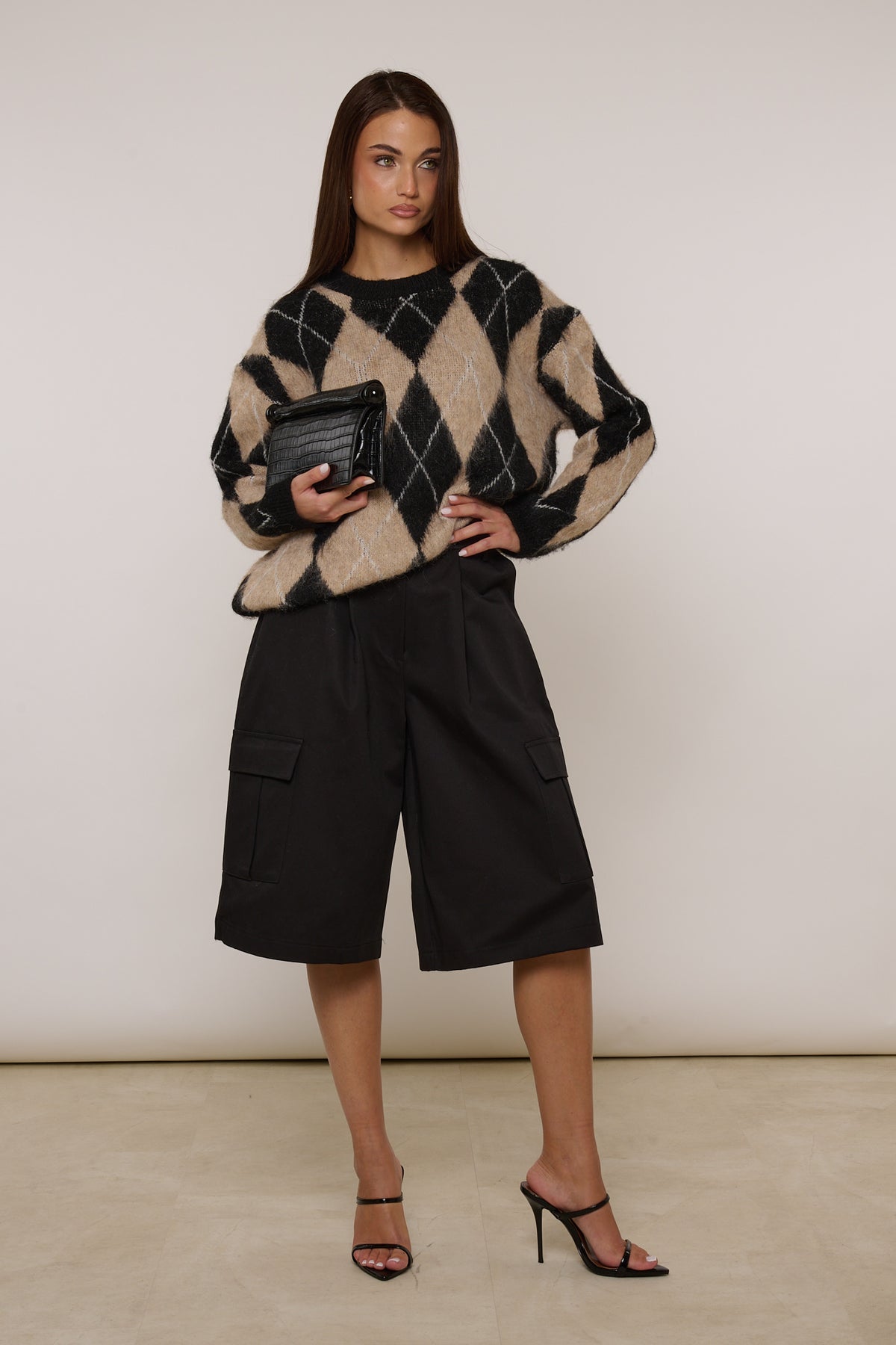 Bermuda ‘100% COTONE’ Nero