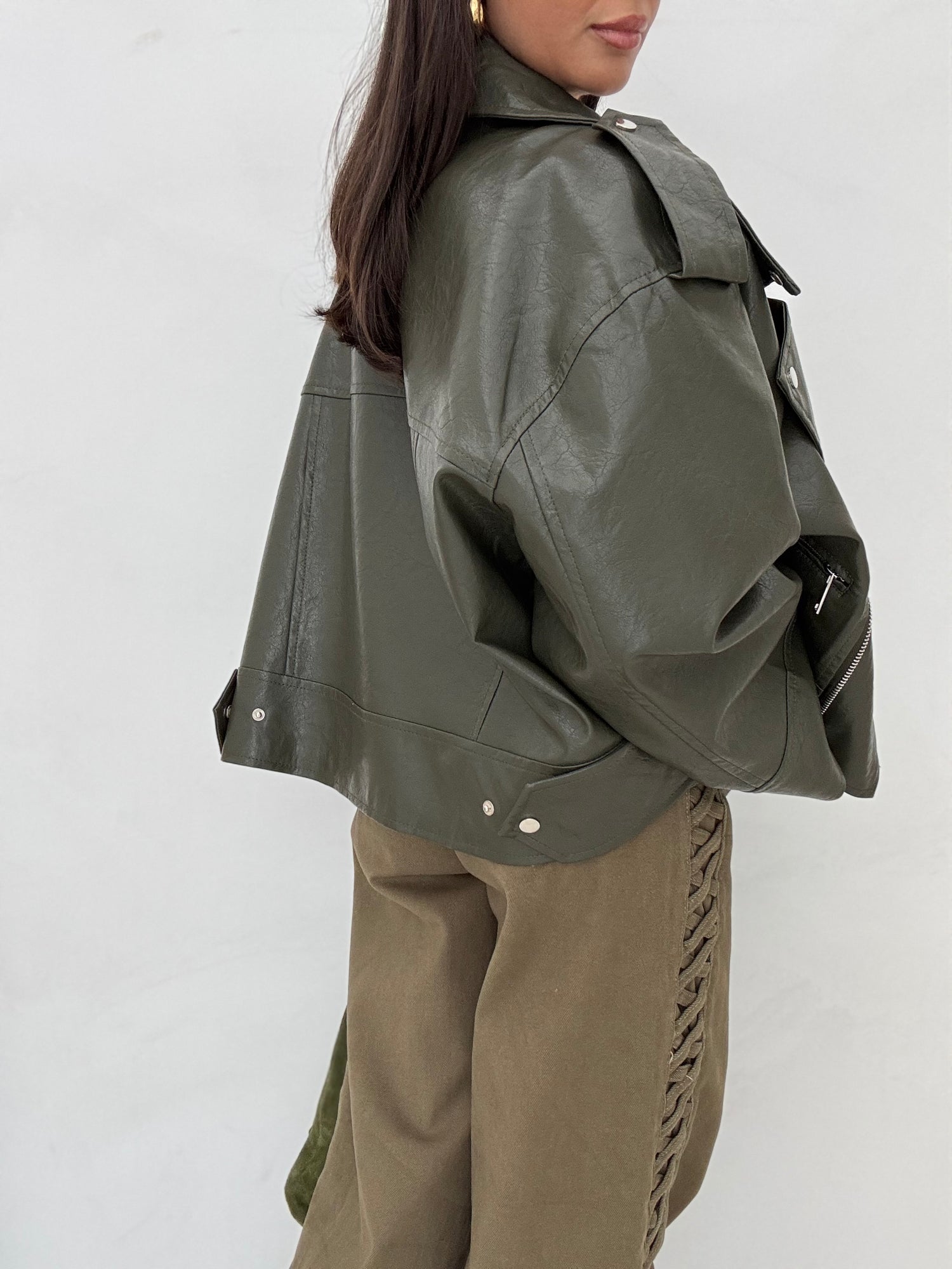 Chiodo ‘OVERSIZE’ Verde Militare