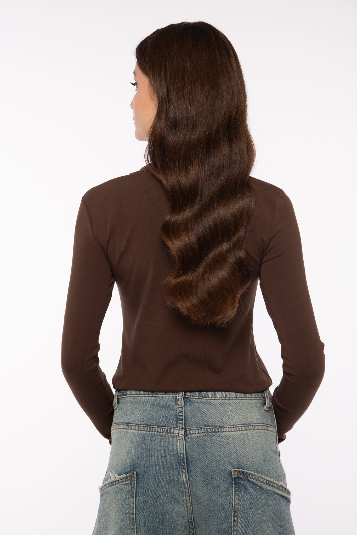 Maglia ‘BOTTONCINI’ By Lumina Cacao