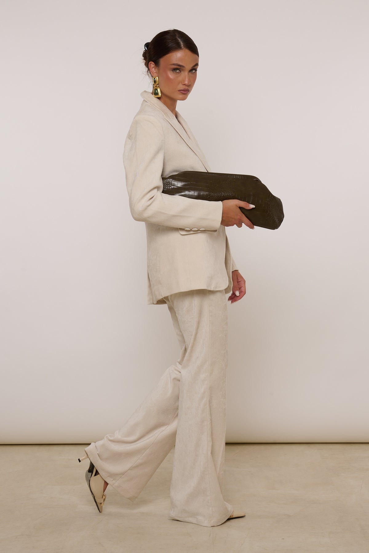 Tailleur ‘VELLUTO’ Panna