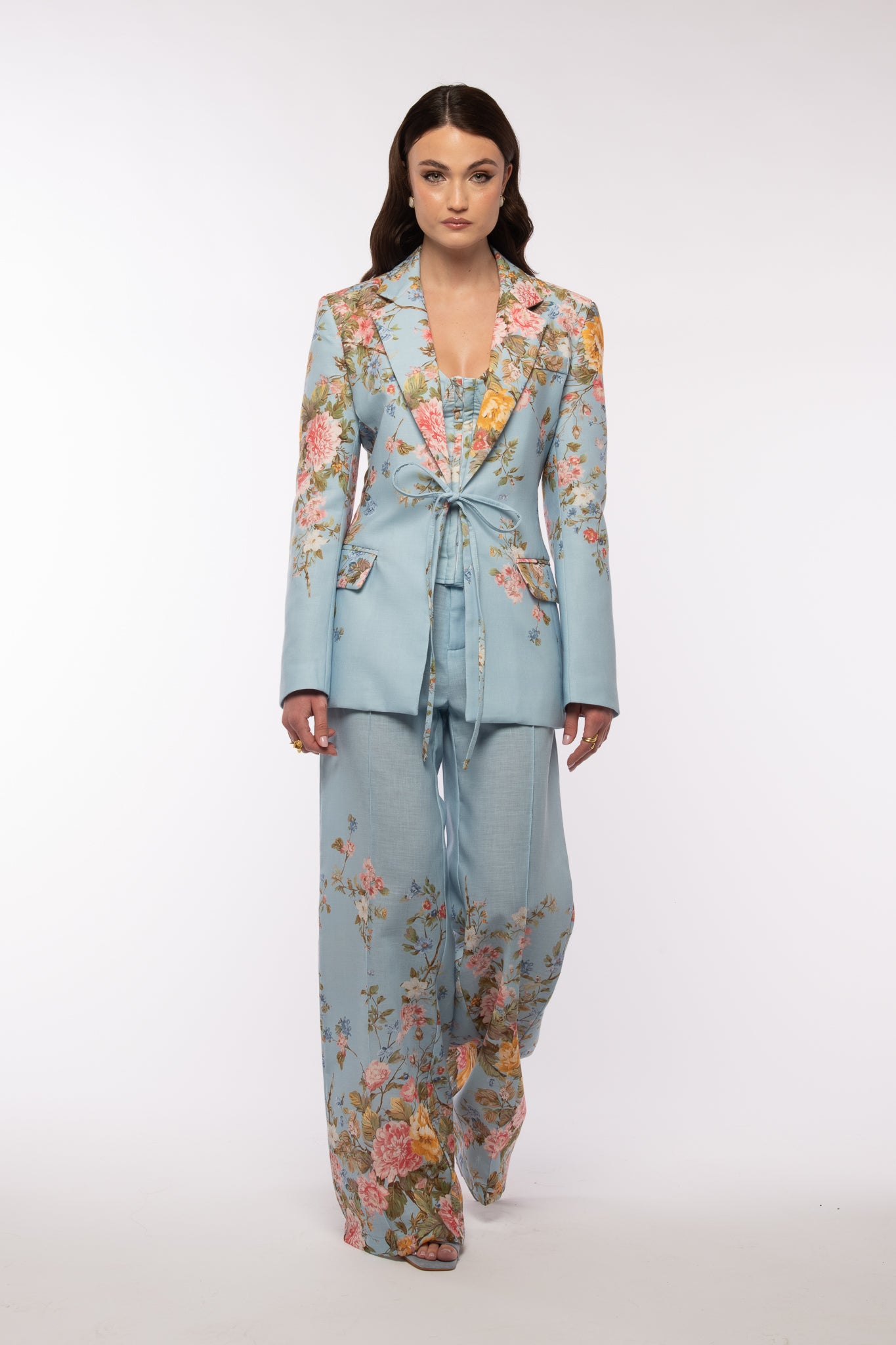 Pantalone ‘FIORI’ By Lumina Azzurro