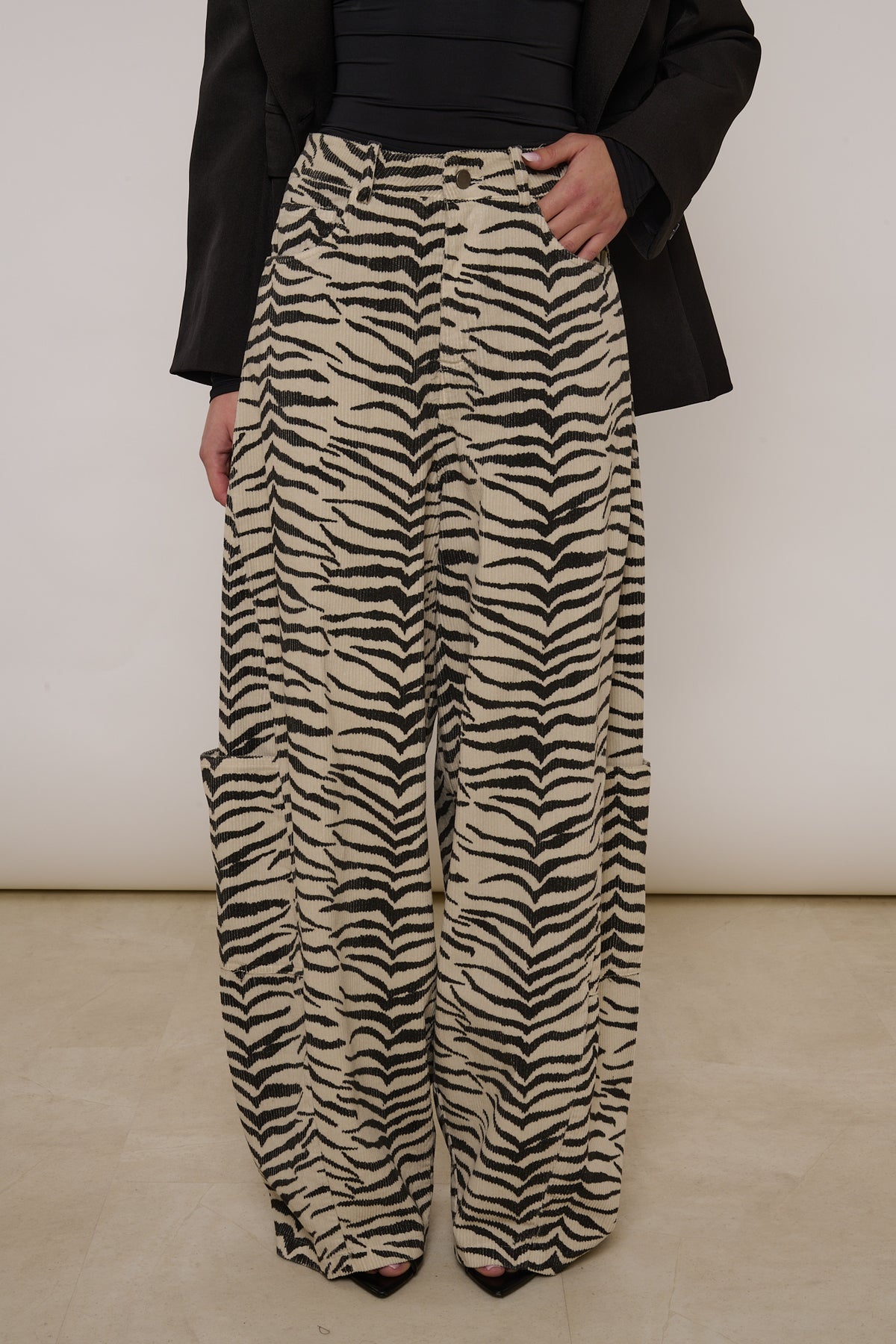 Pantalone ‘VELLUTO COSTINE’ By Lumina Zebrato