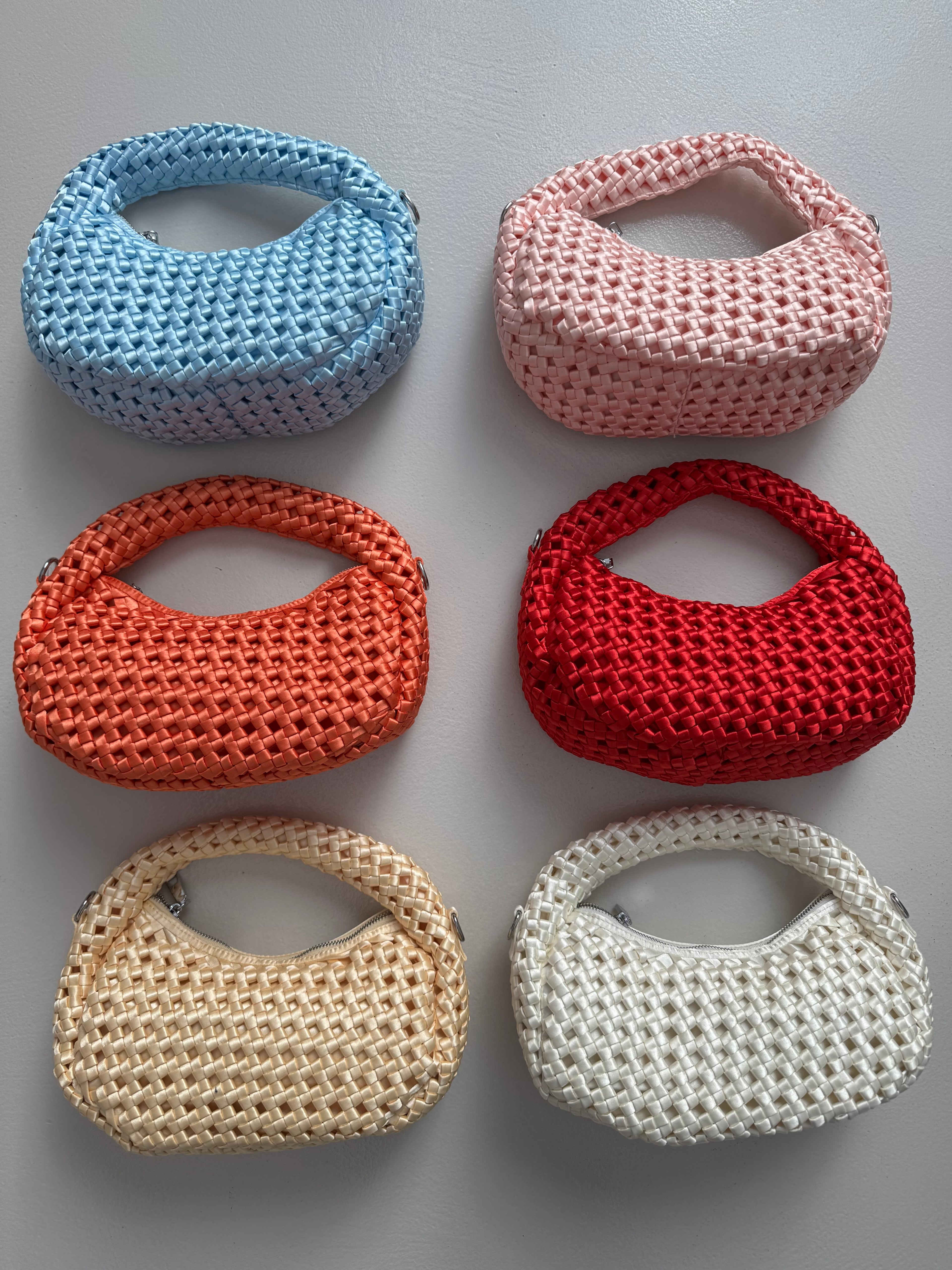Borsa ‘CROCHET’ VARI COLORI