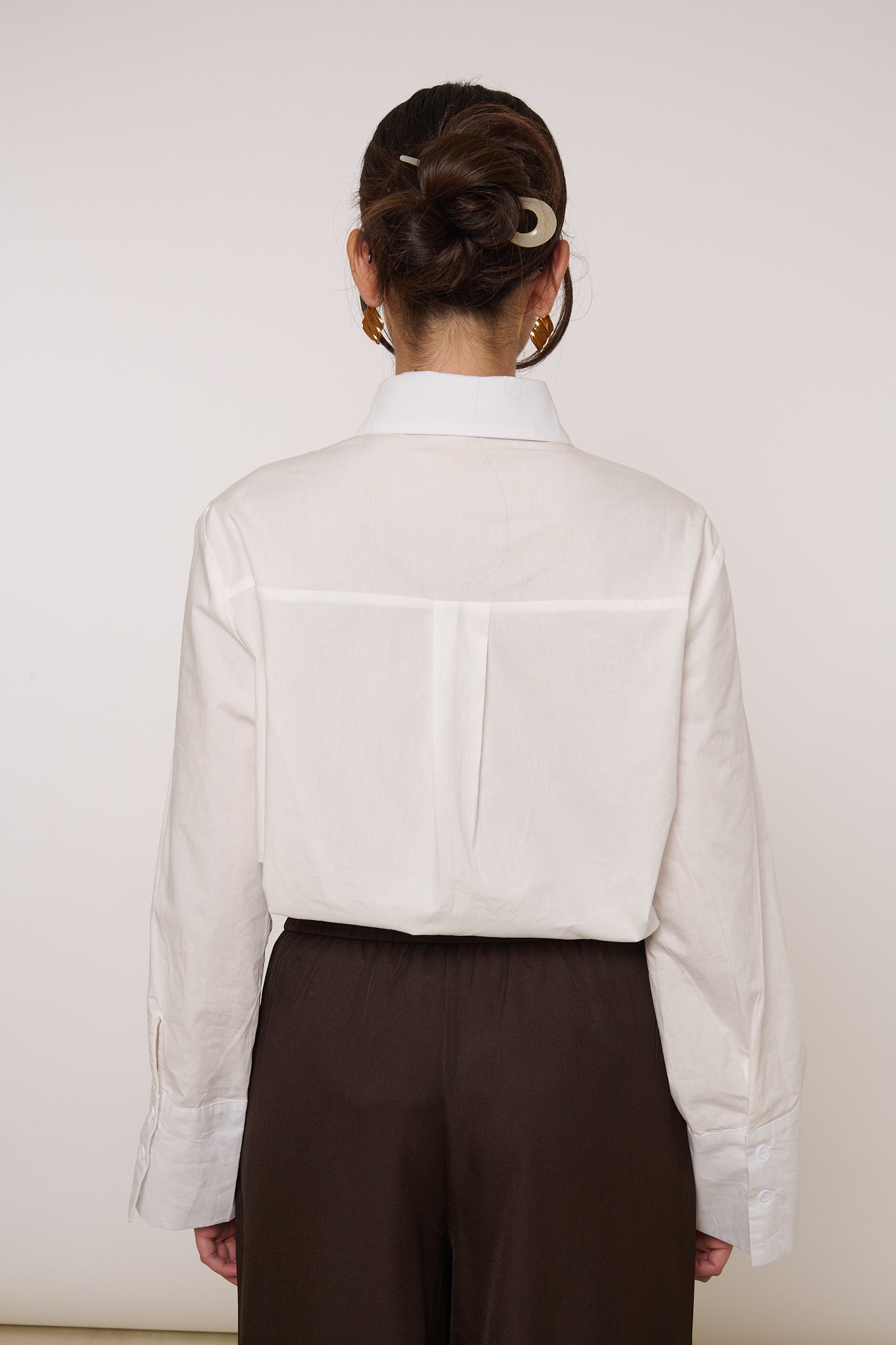 Pantalone ‘ELASTICO SUL RETRO’ Cacao