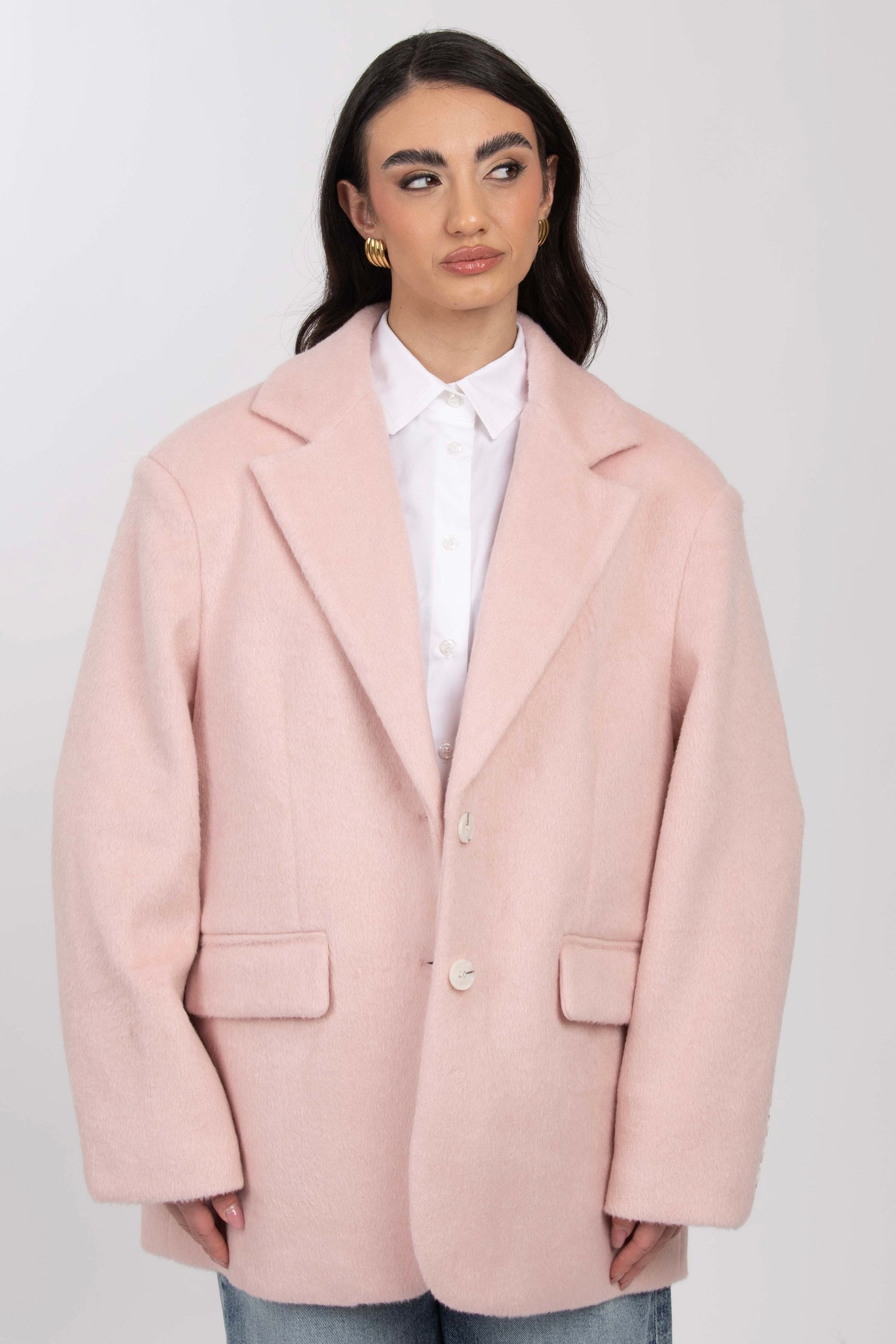 Blazer/Cappotto ‘15%LANA’ BY LUMINA Rosa