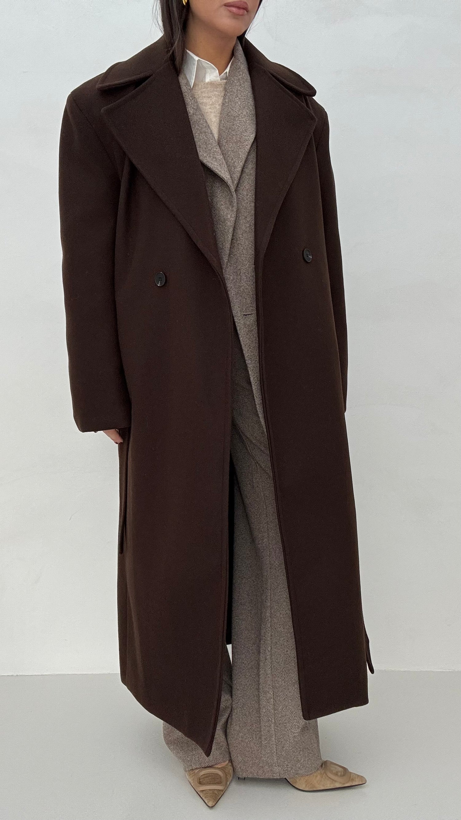 Cappotto ‘BY LUMINA’ Cacao