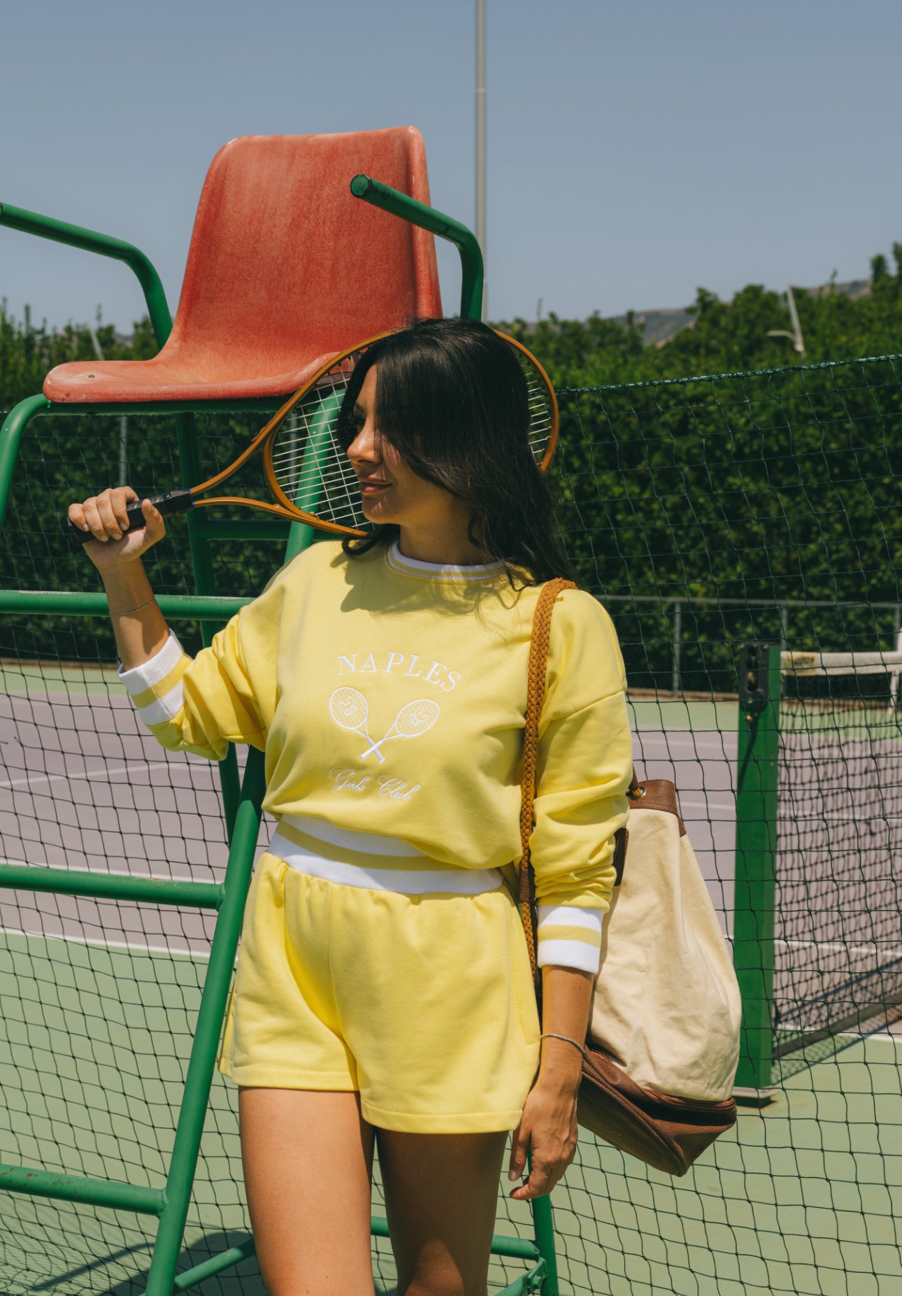 Coordinato ‘GIRLS CLUB’ 3&33 Giallo
