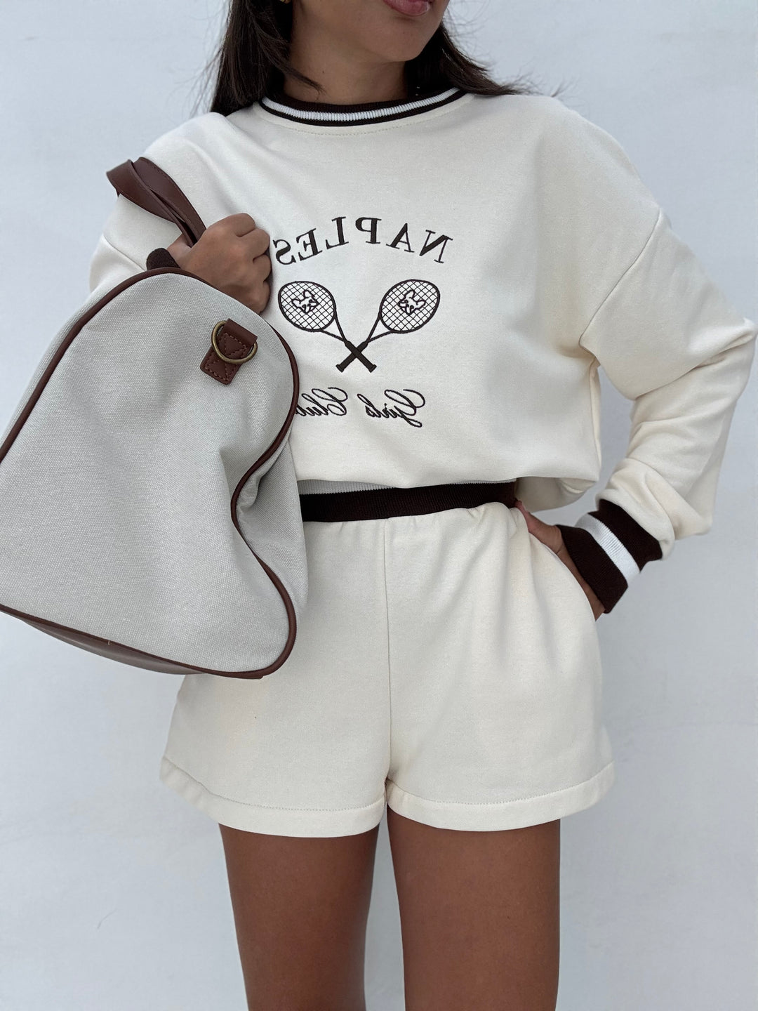 Coordinato ‘GIRLS CLUB’ 3&33 Panna