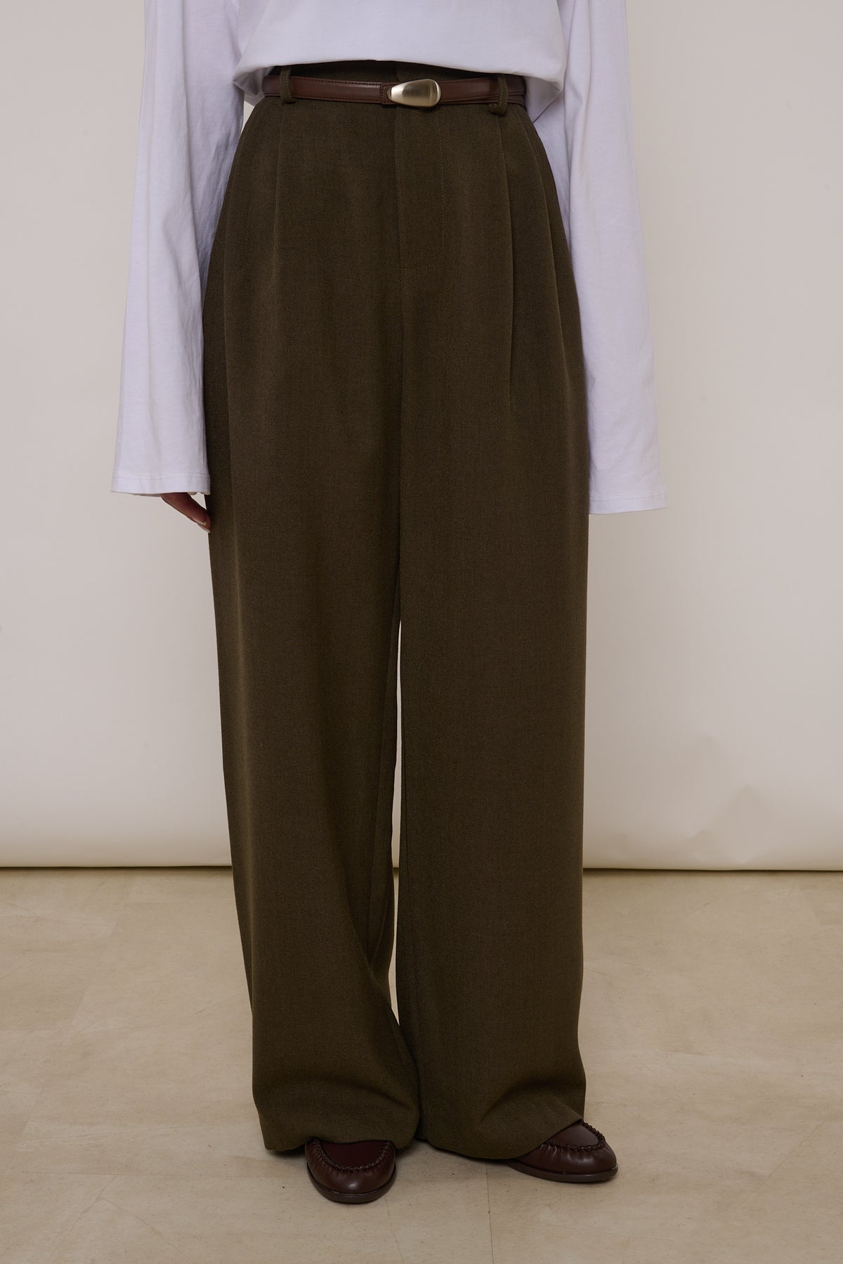 Pantalone ‘GANCETTO+CINTURA’ By Lumina Verde Militare