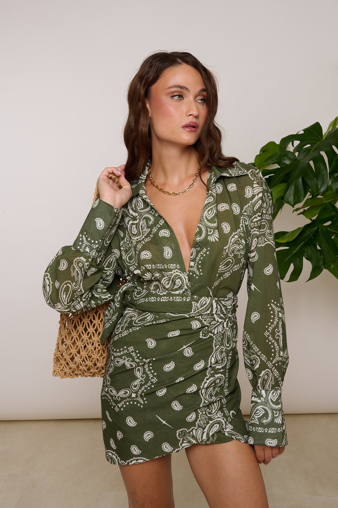 Coordinato ‘FANTASIA BANDANA’ Verde Militare