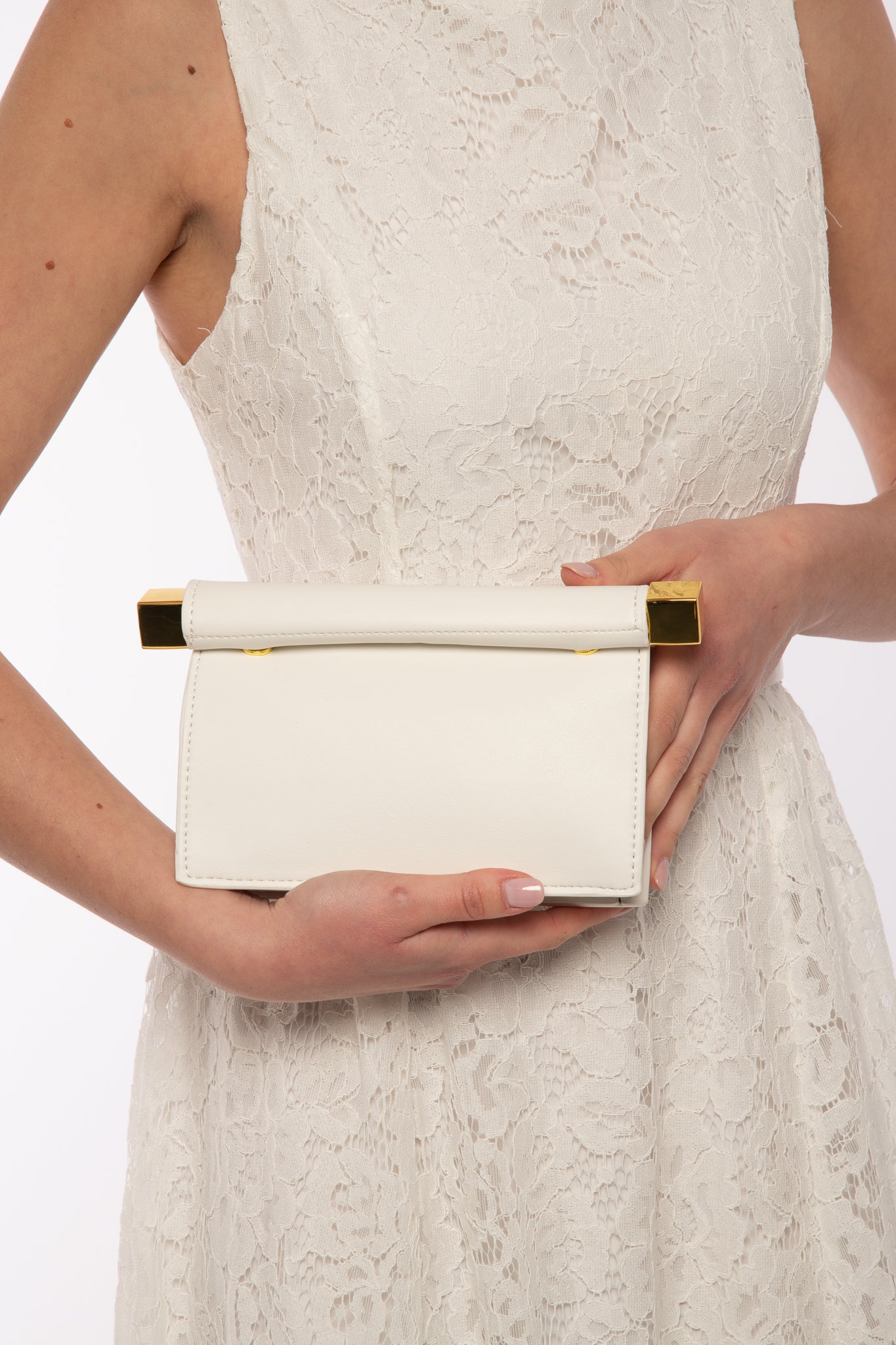 Pochette ‘PERGAMENA’ Bianca