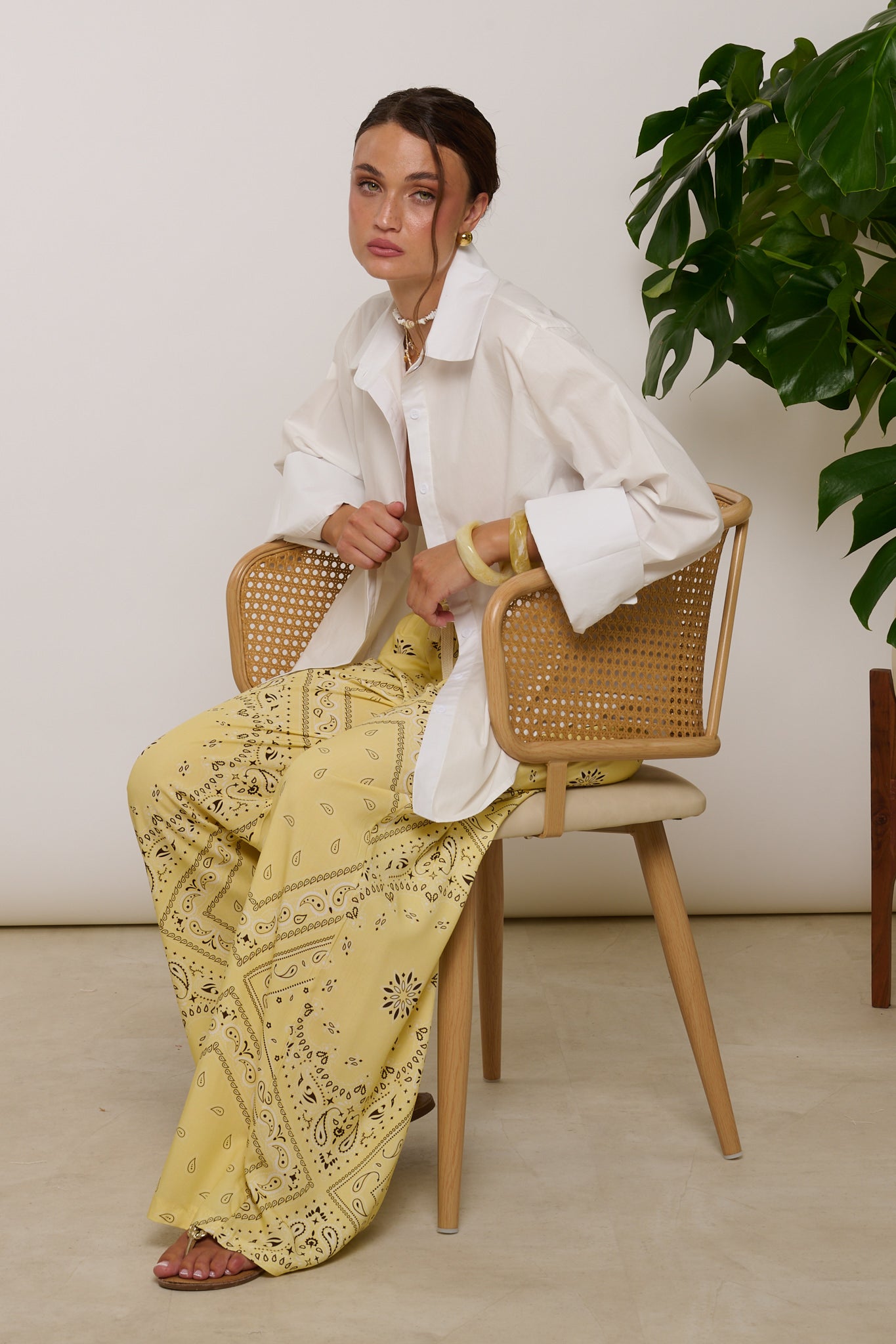 Pantalone ‘FANTASIA BANDANA’ Giallo
