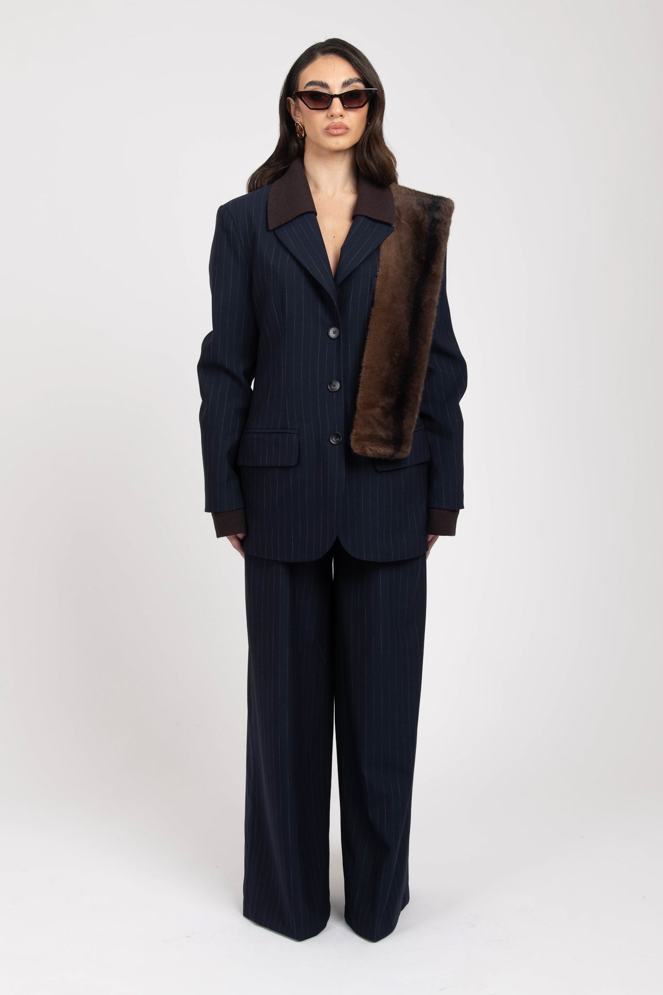 Tailleur ‘GESSATO’ BY LUMINA Blu notte