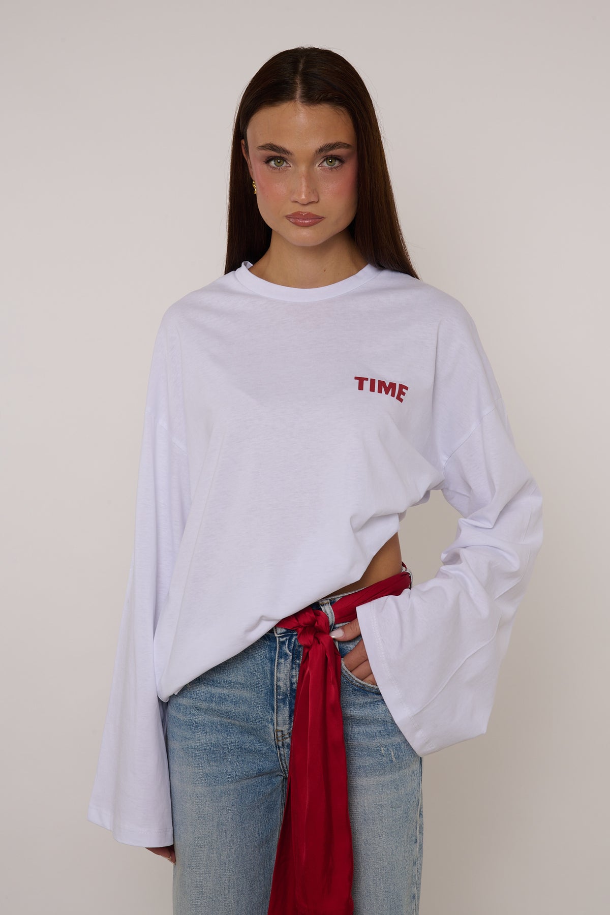 Maglia ‘TIME’ Bianca