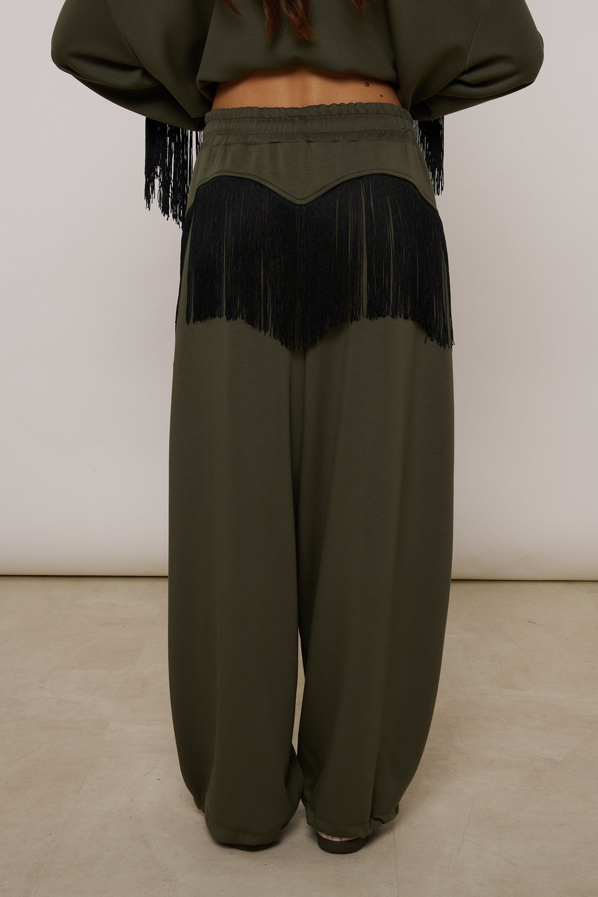 Pantalone ‘FRANGE’ By Lumina Verde Militare
