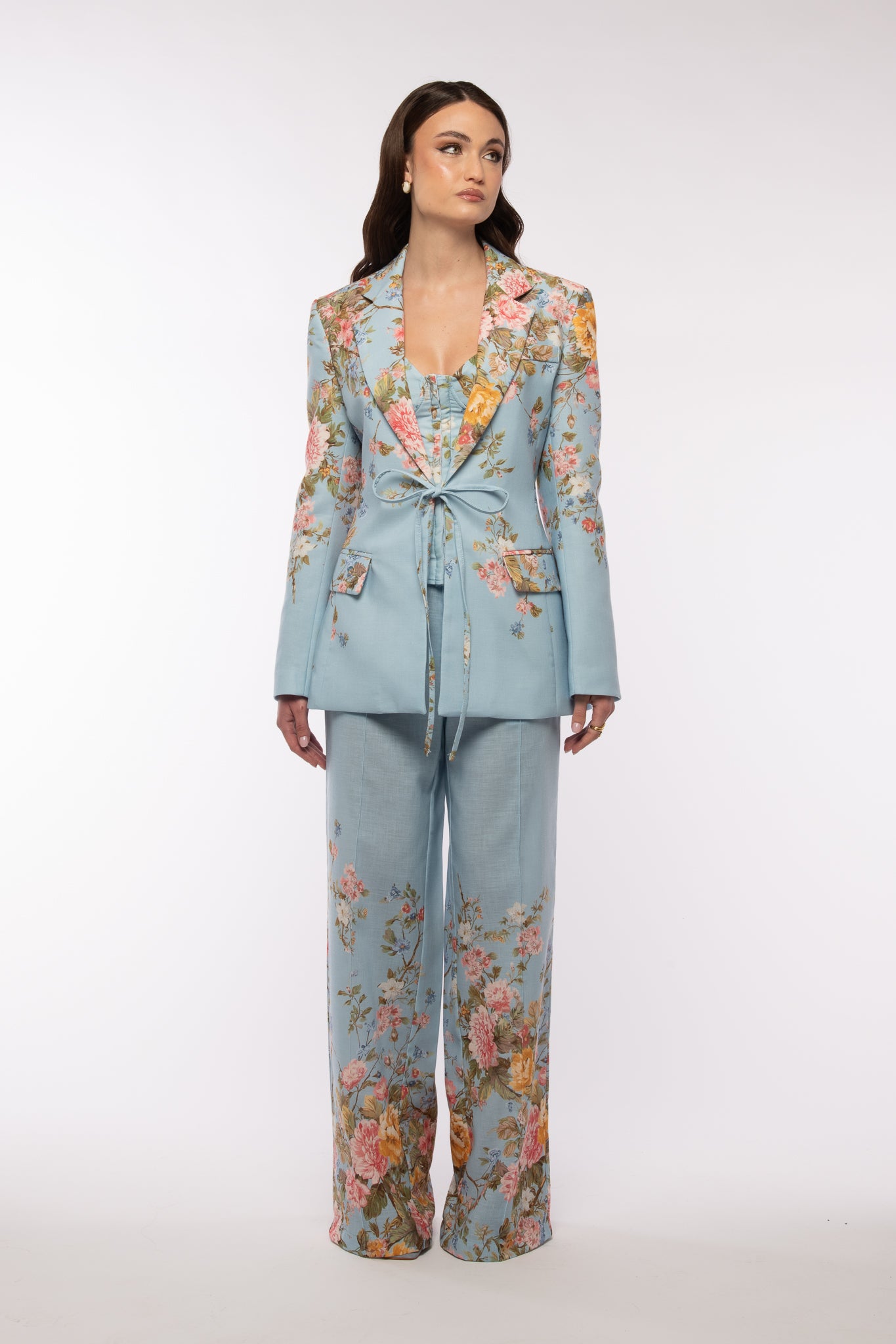 Pantalone ‘FIORI’ By Lumina Azzurro