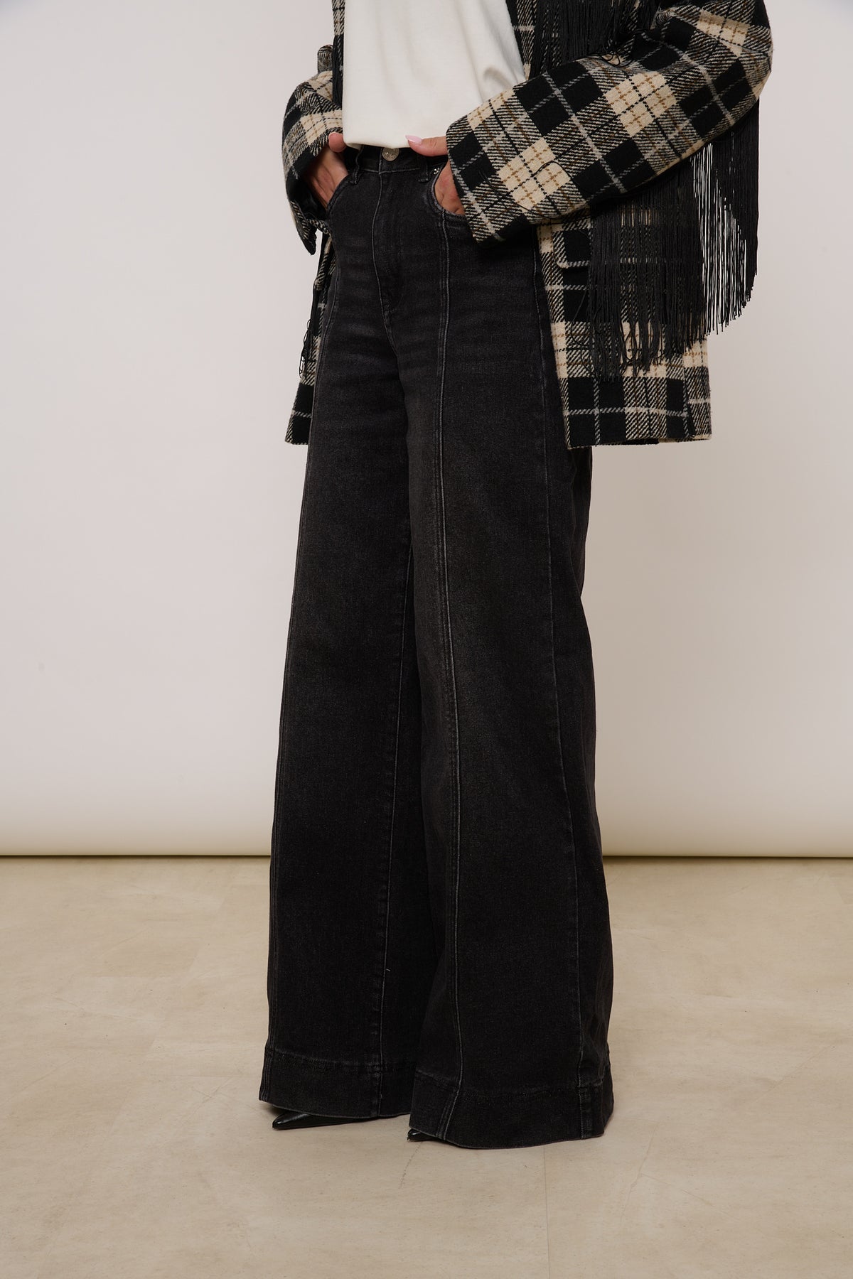 Jeans ‘MISS’ Denim Nero