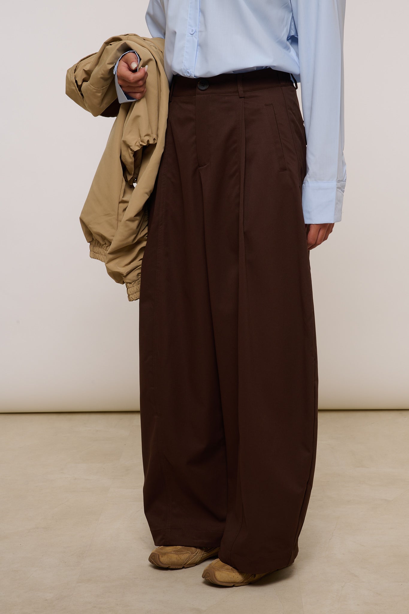 Pantalone ‘CUCITURA CENTRALE’ Ballon Cacao