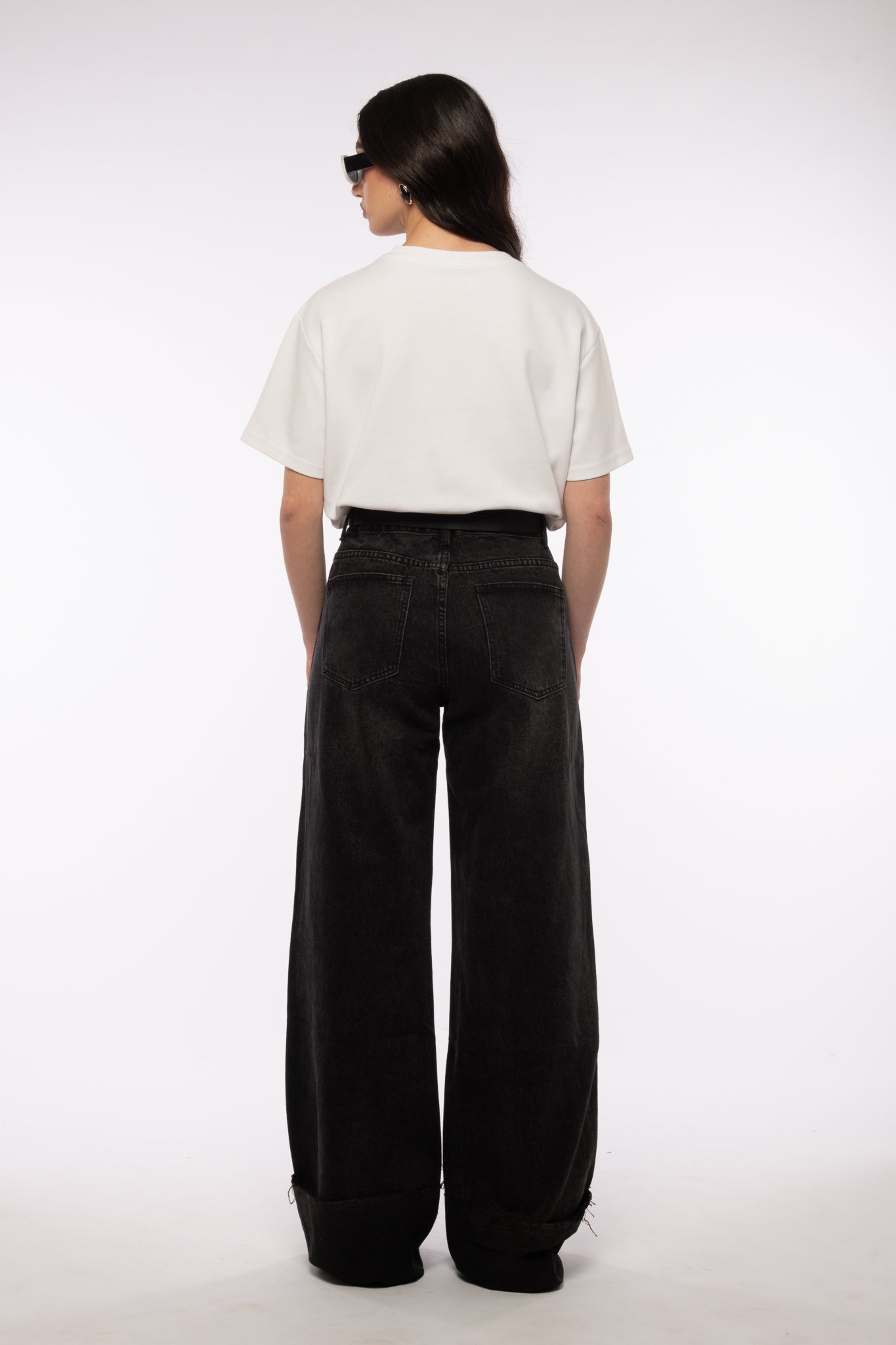 Jeans ‘PIEGONE’ Nero