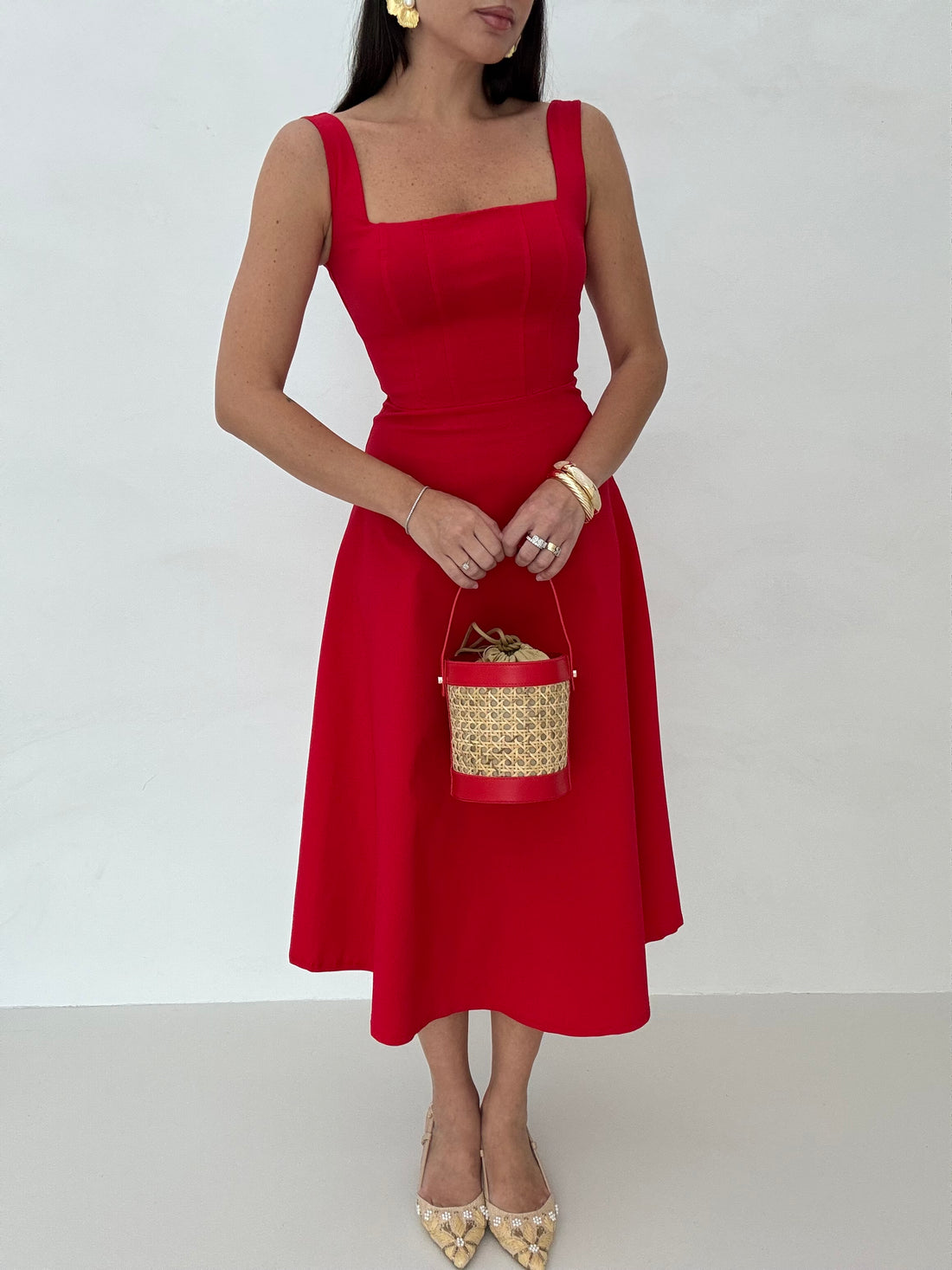 Abito ‘BELLE’ Rosso