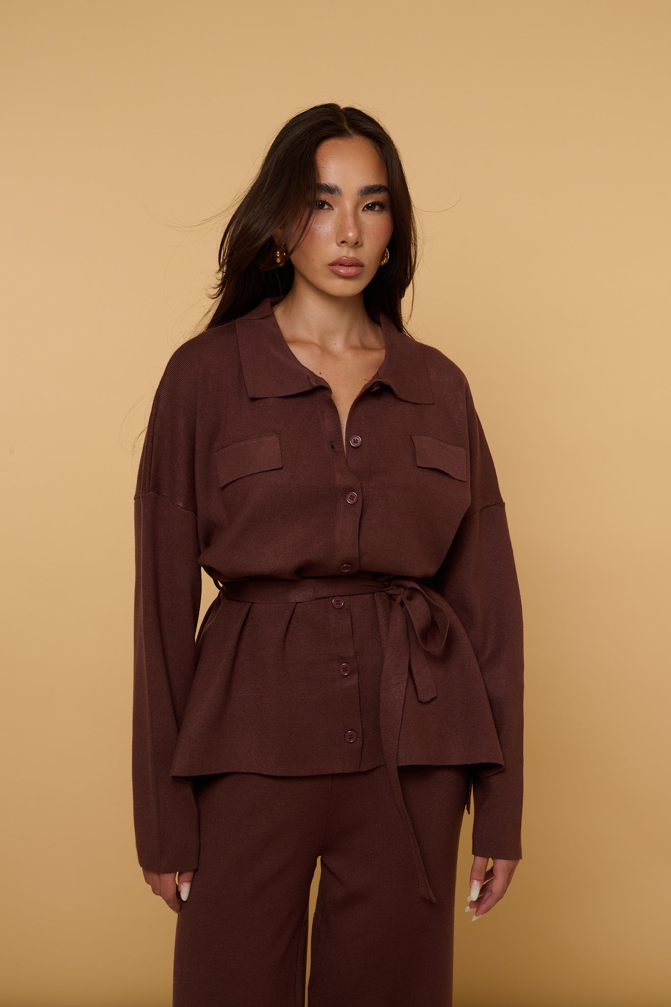 Coordinato ‘LANA RASATA’ Cacao
