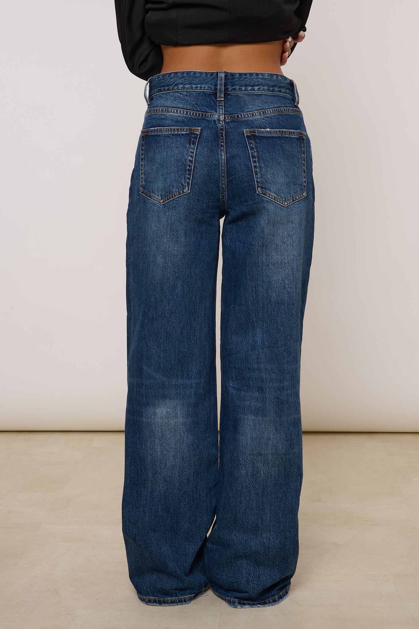 JEANS ‘WIDE LEG’ Denim Scuro