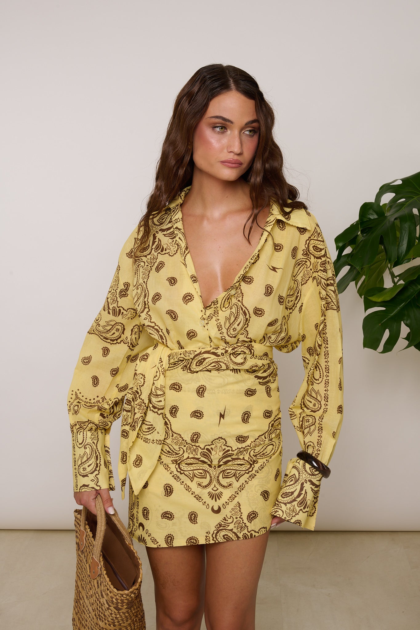 Coordinato ‘FANTASIA BANDANA’ Giallo