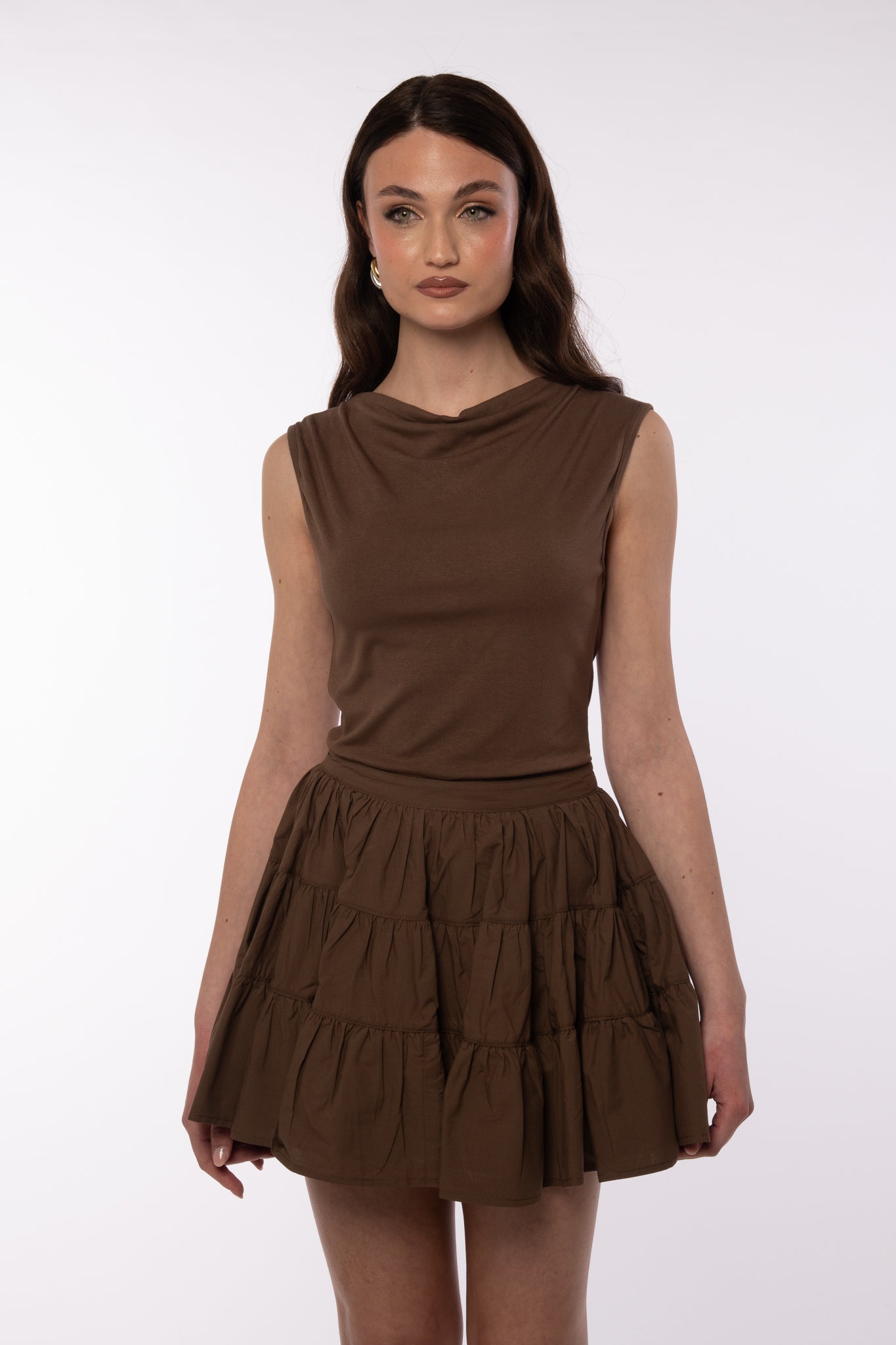 Maglia ‘75% COTONE’ Cacao