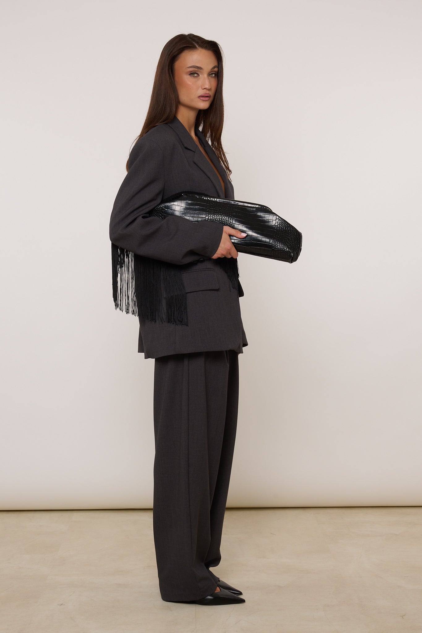 Pantalone ‘BARREL’ By Lumina Grigio