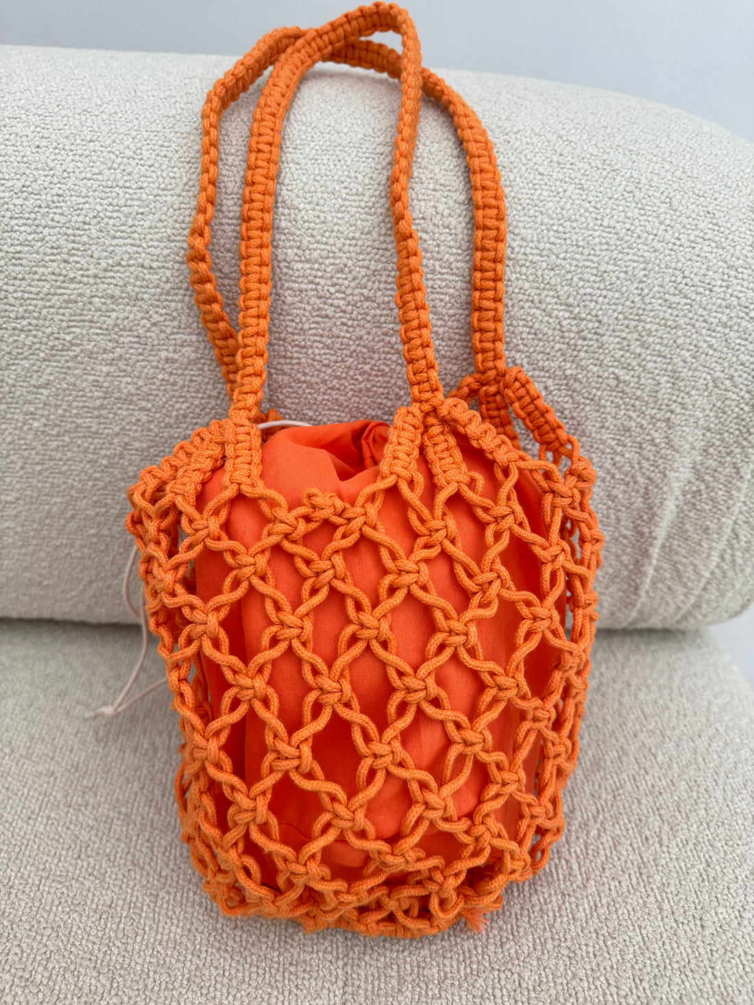 Borsa ‘RETE LITTLE’ Arancio