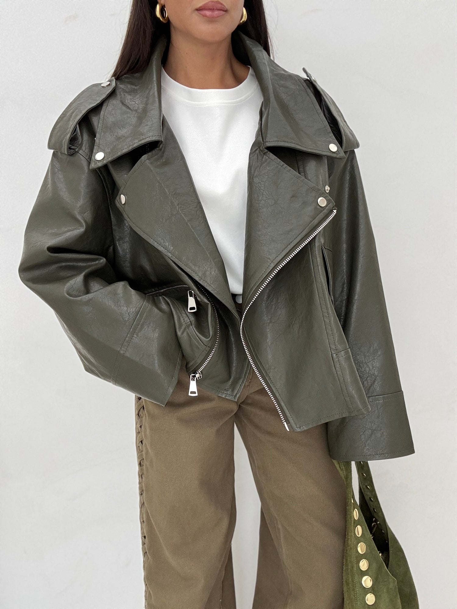 Chiodo ‘OVERSIZE’ Verde Militare