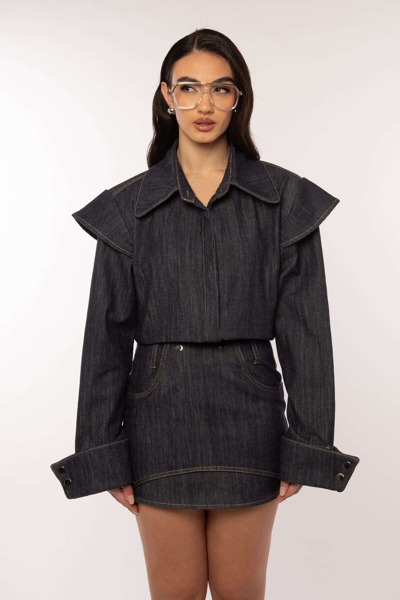 Coordinato ‘VOILÀ’ in Denim Lavaggio Zero