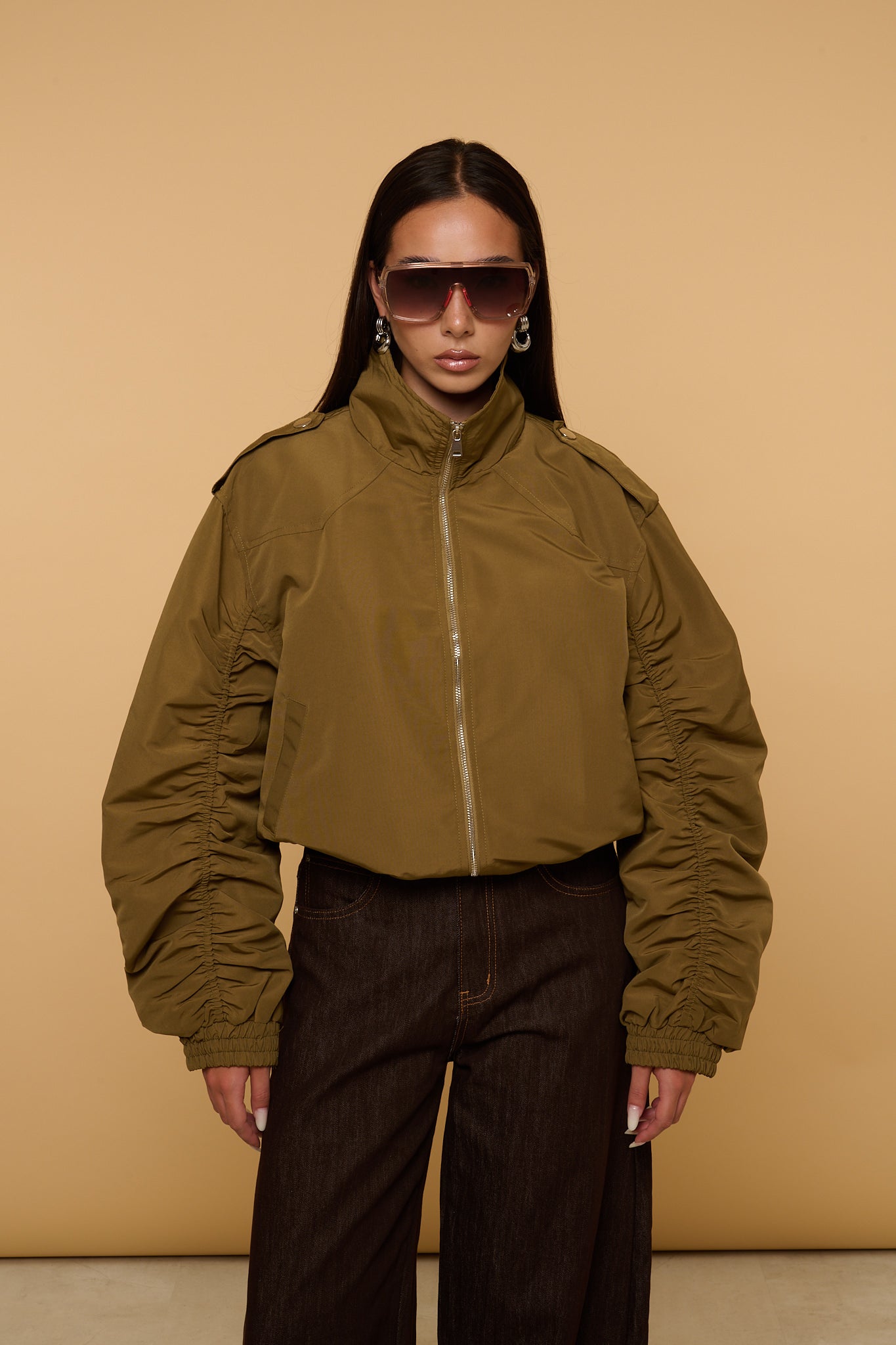 Bomber ‘65% COTONE’ Verde