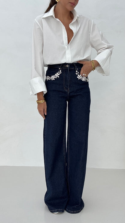 Jeans ‘DIAMANTI’ Lavaggio Zero