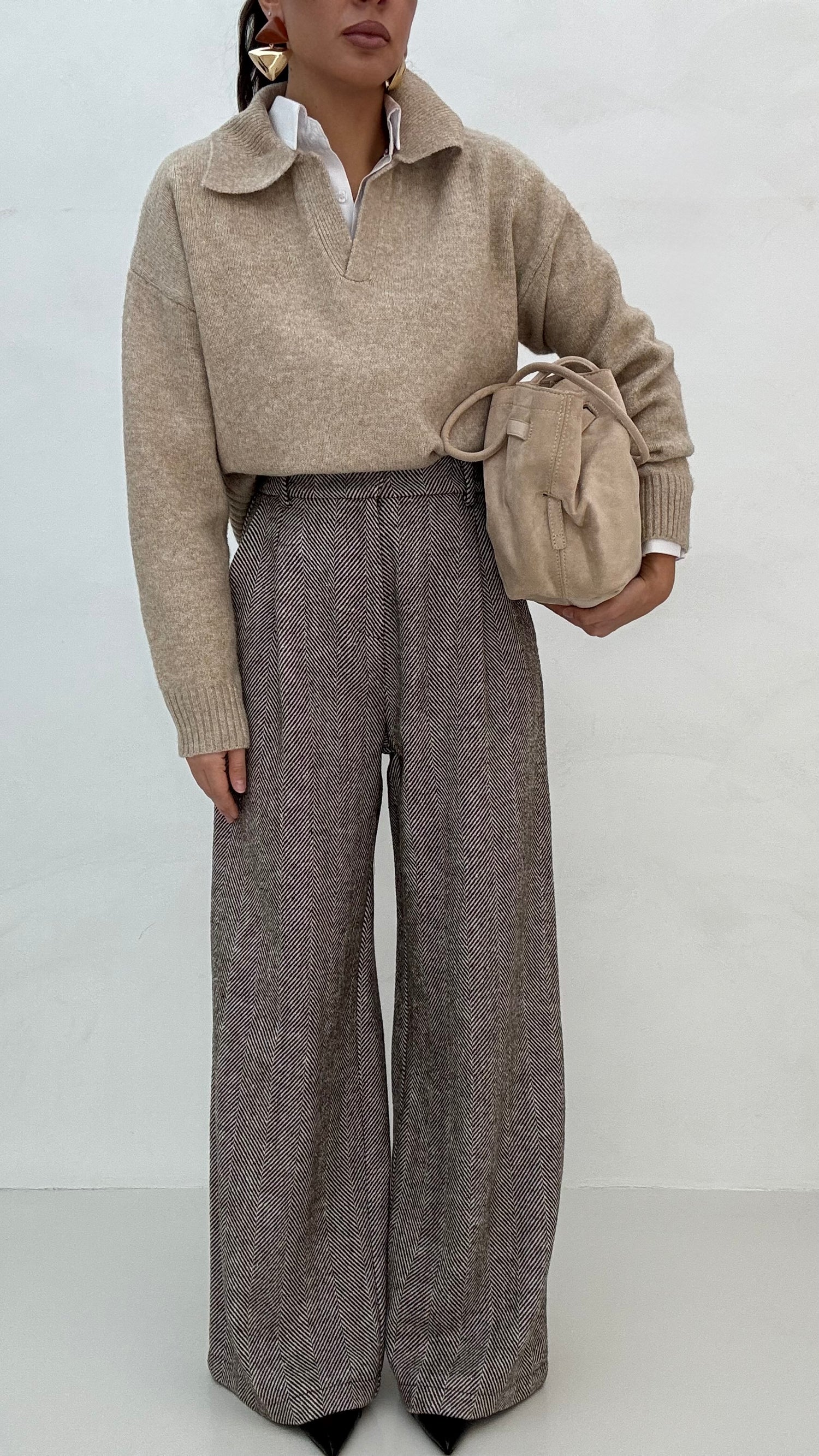 Pantalone ‘SPIGATO’ By Lumina CACAO