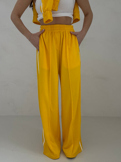 Pantalone Tuta ‘BY LUMINA’ Giallo