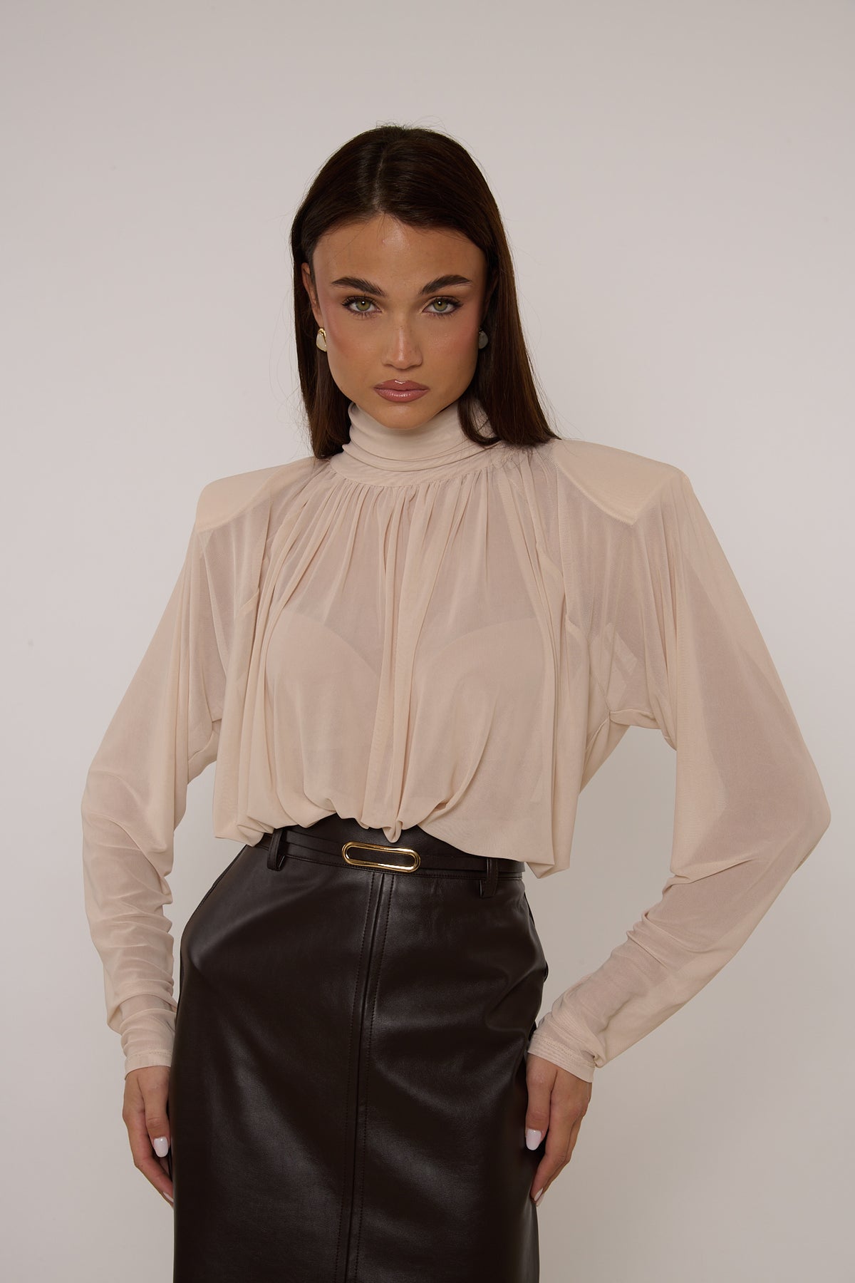 Body ‘MAXI SPALLINA’ By Lumina Beige