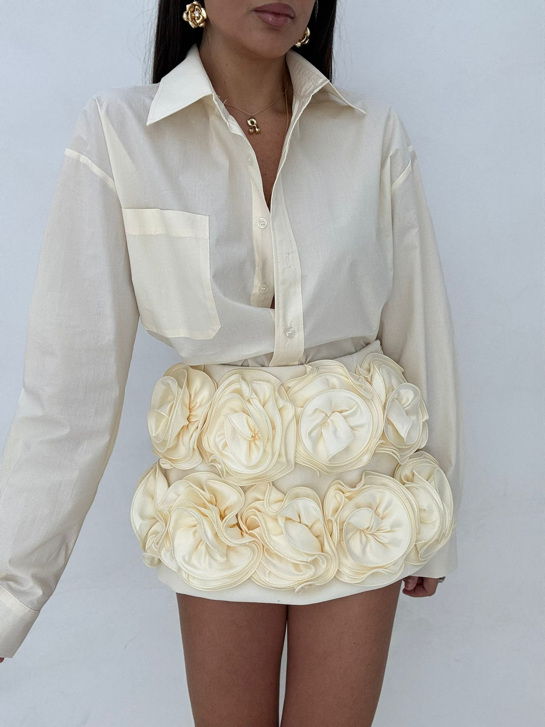 Camicia ‘TASCHINO’ 100% COTONE Giallo Burro