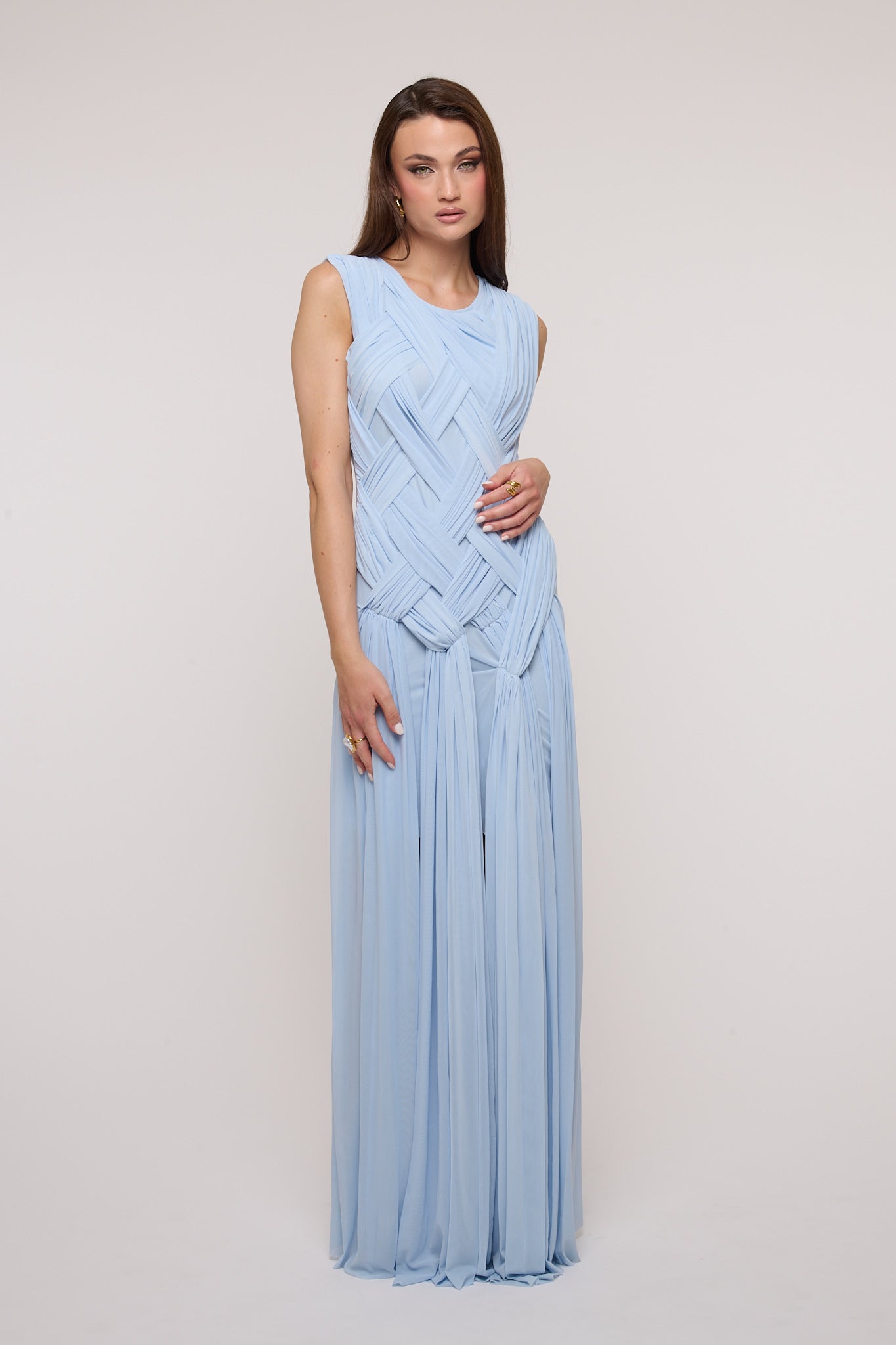Abito ‘INTRECCI’ Azzurro