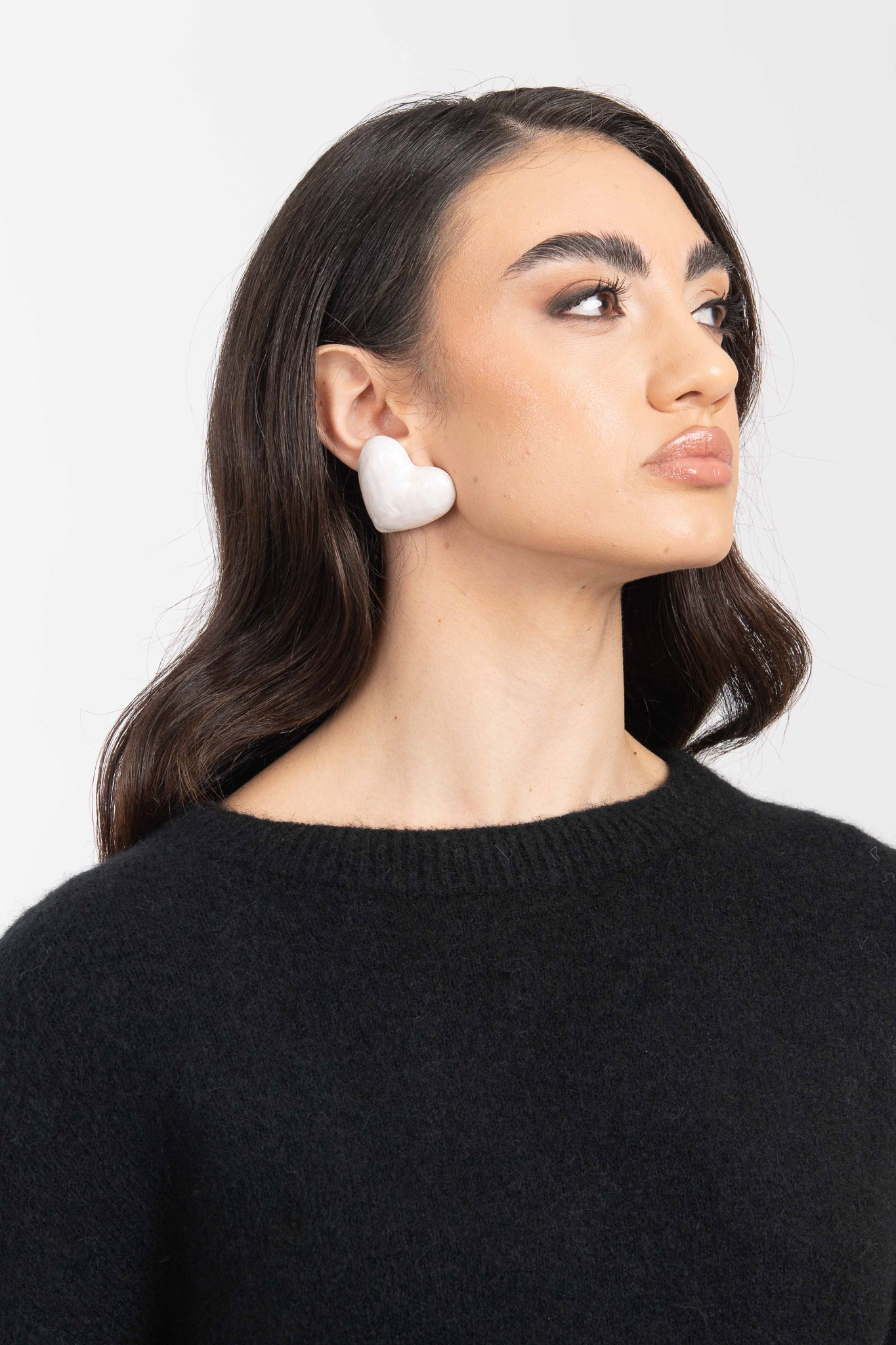 Orecchini ‘CUORE’ Panna