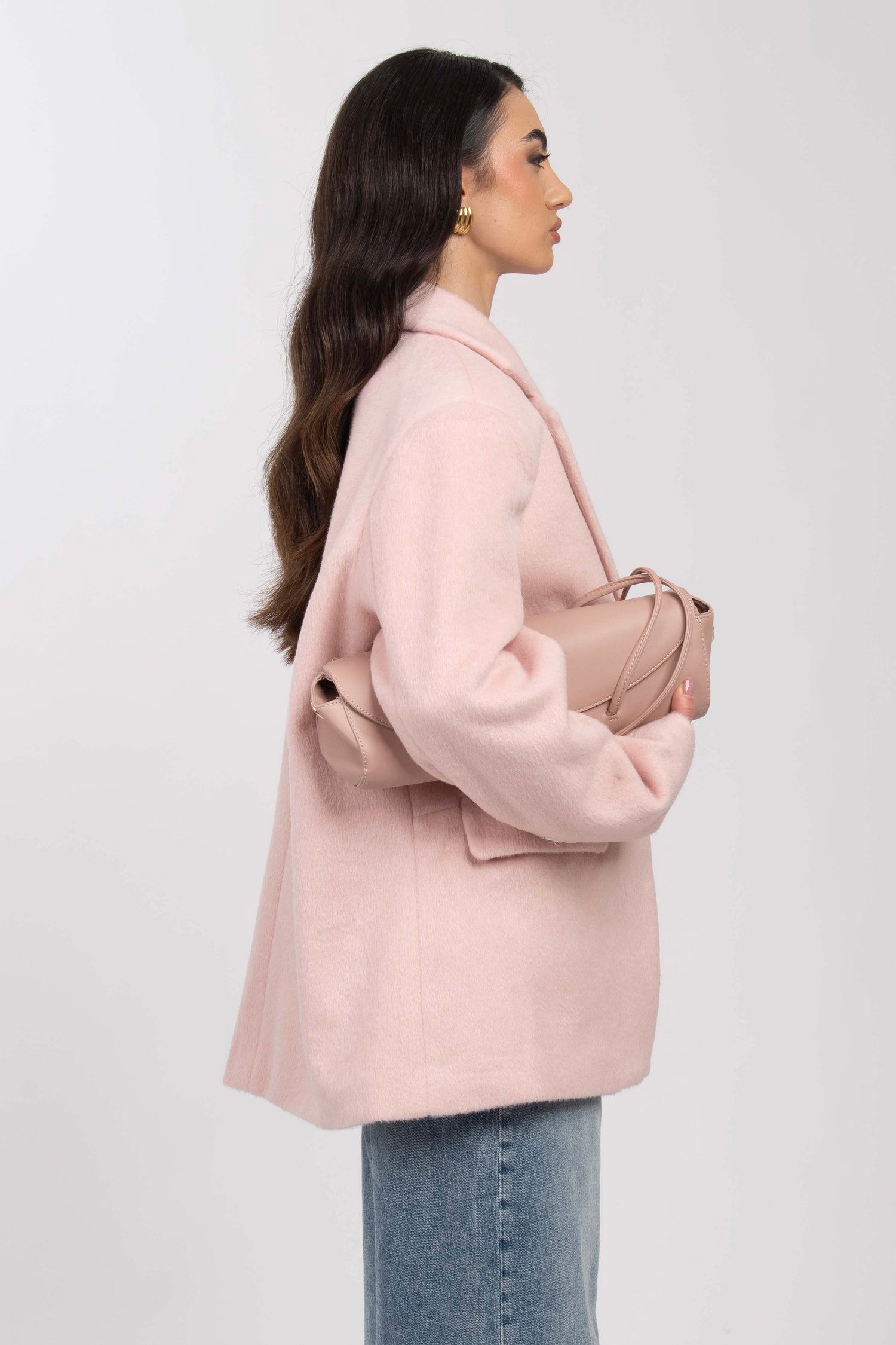 Blazer/Cappotto ‘15%LANA’ BY LUMINA Rosa