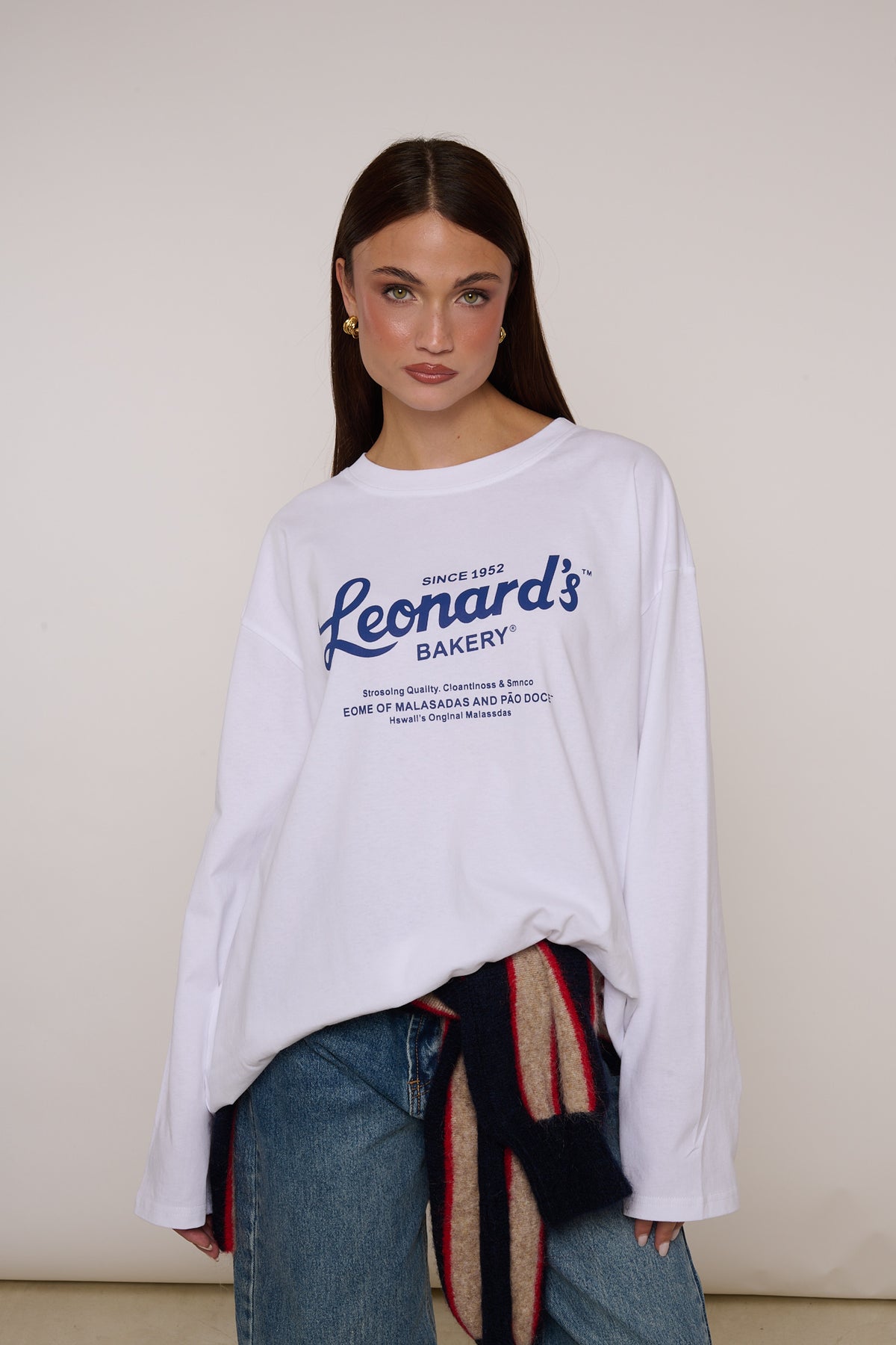 Maglia ‘LEONARD’S’ Bianca