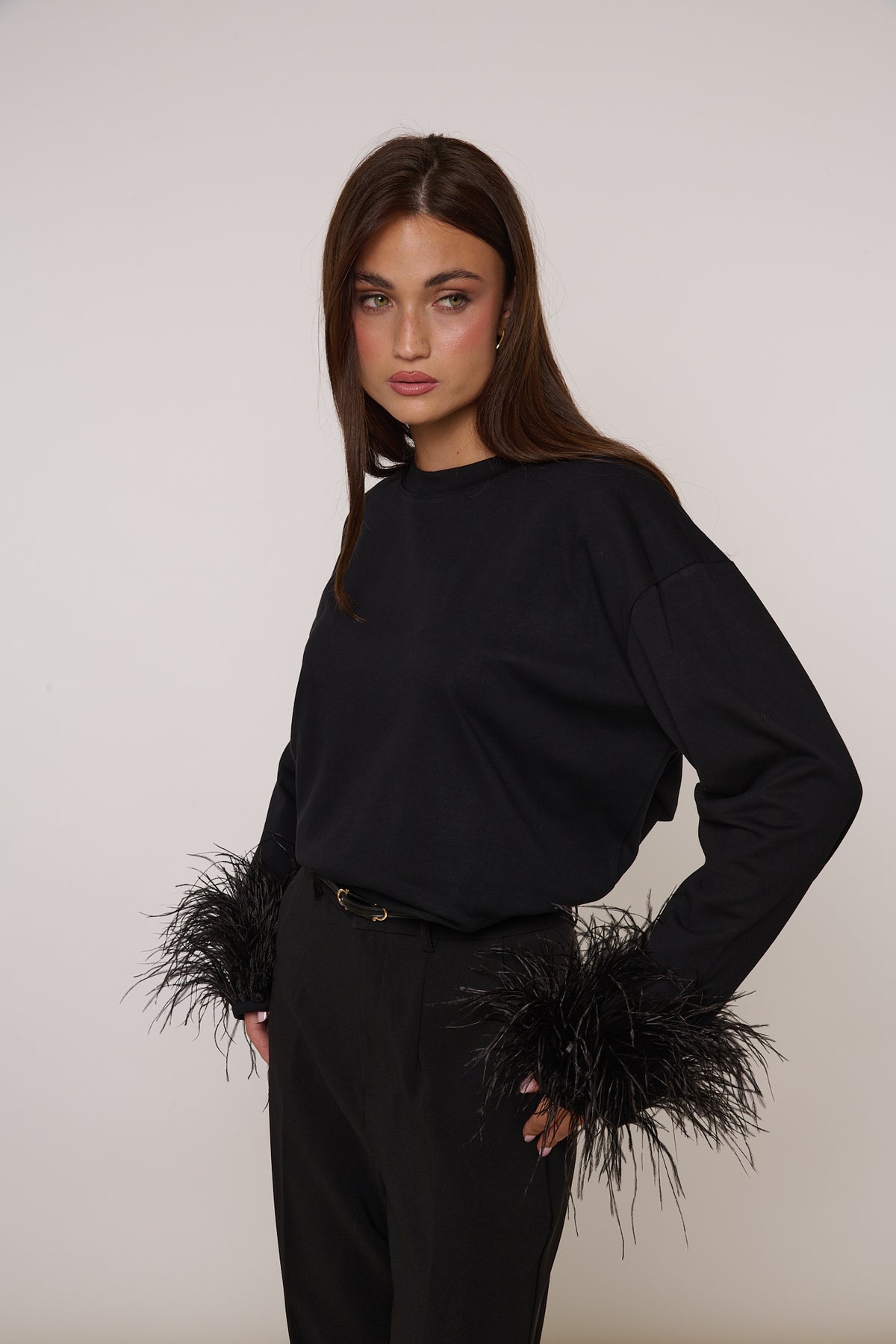 -PREORDINE-Maglia ‘PIUME’ Nera