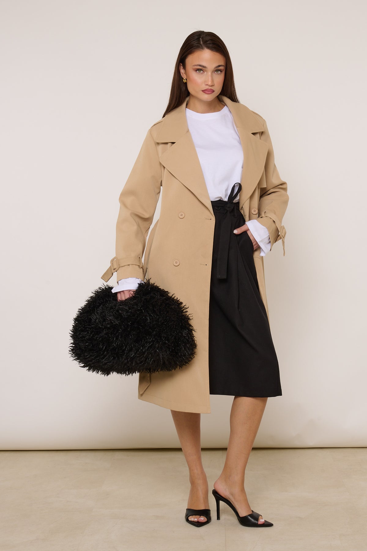 Trench ‘4 BOTTONI’ Beige
