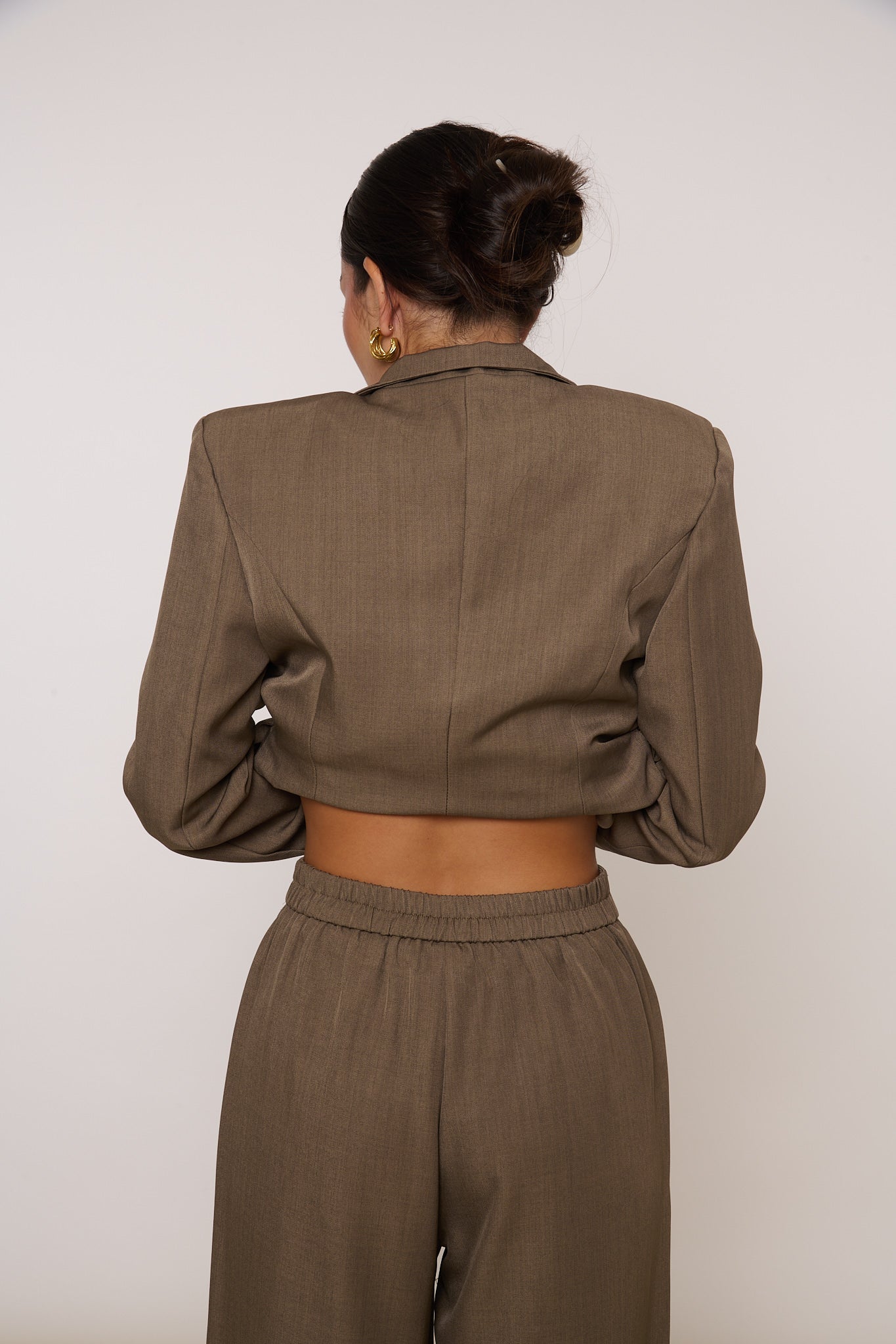 Pantalone ‘ELASTICO SUL RETRO’ Fango