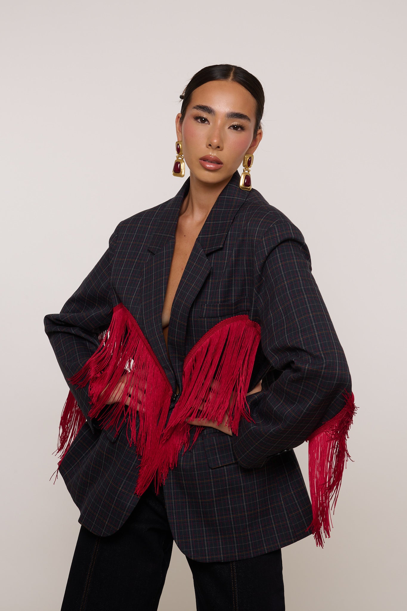 Blazer ‘FRANGE’ By Lumina