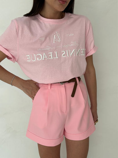 Pantaloncino ‘CLASSIC’ con cintura Rosa
