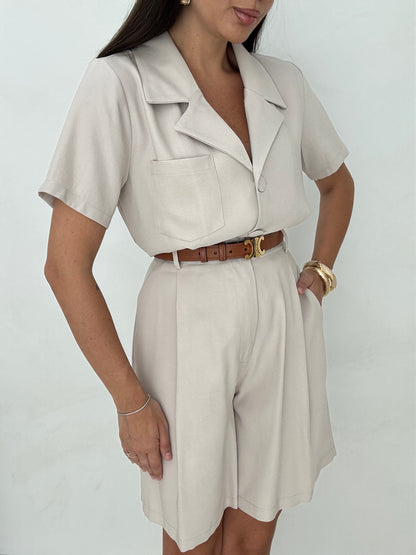Camicia ‘COMFY’ Panna