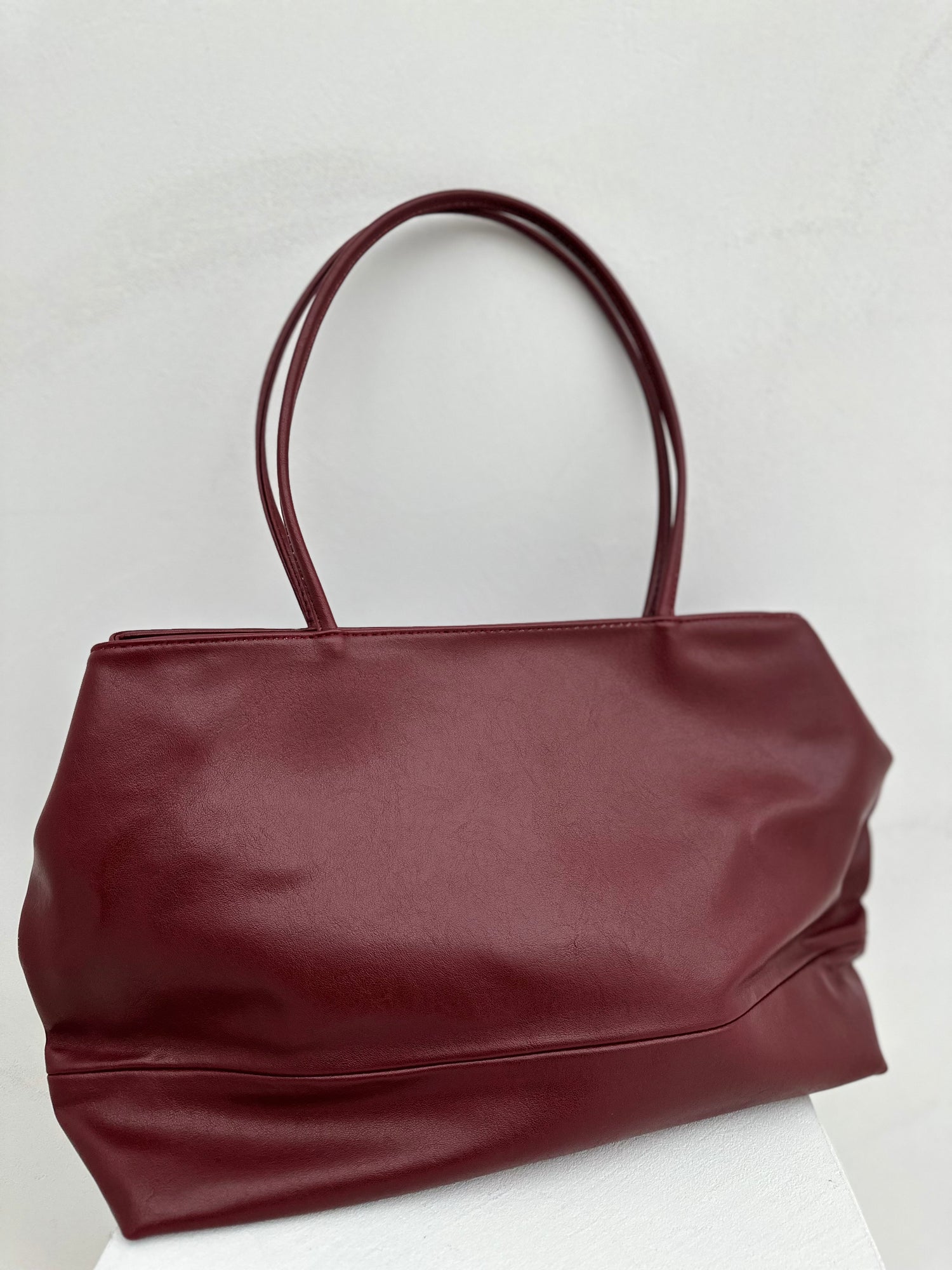 Borsa ‘NIVES’ +POCHETTE INTERNA’ Bordeaux